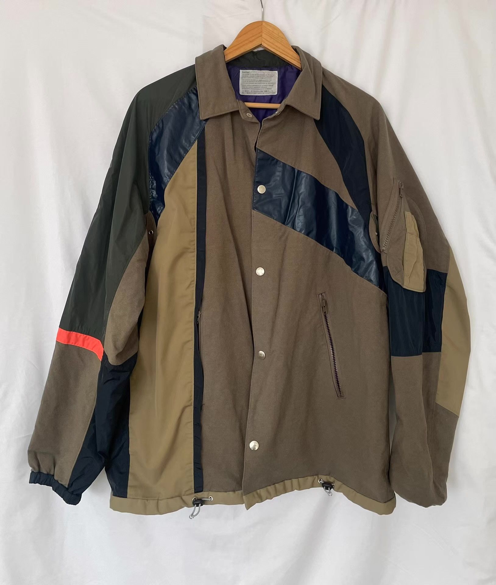 Kolor Kolor Men's Paneled Jacket Ｑ21 Size US M / EU 48-50 / 2 - 1 Thumbnail