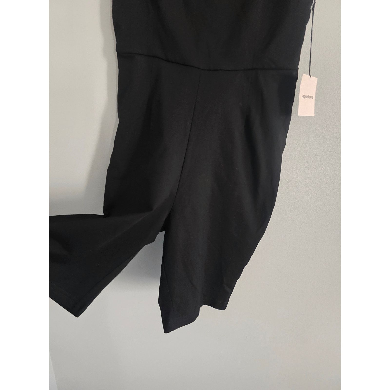 superdown Revolve Superdown Black Biker Romper Size S NWT Size 27" / US 4 / IT 40 - 5 Thumbnail