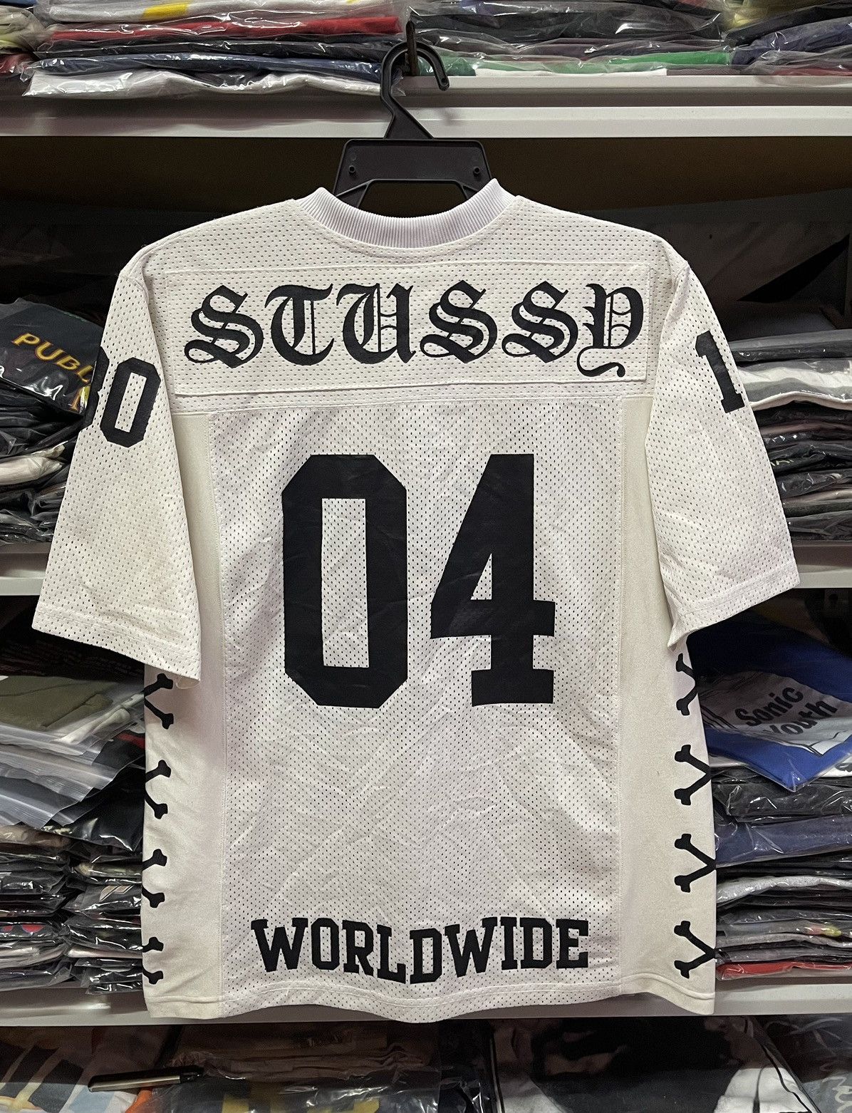 Stussy Stussy Spell Out Worldwide🔥🔥🔥 Size US S / EU 44-46 / 1 - 7 Thumbnail