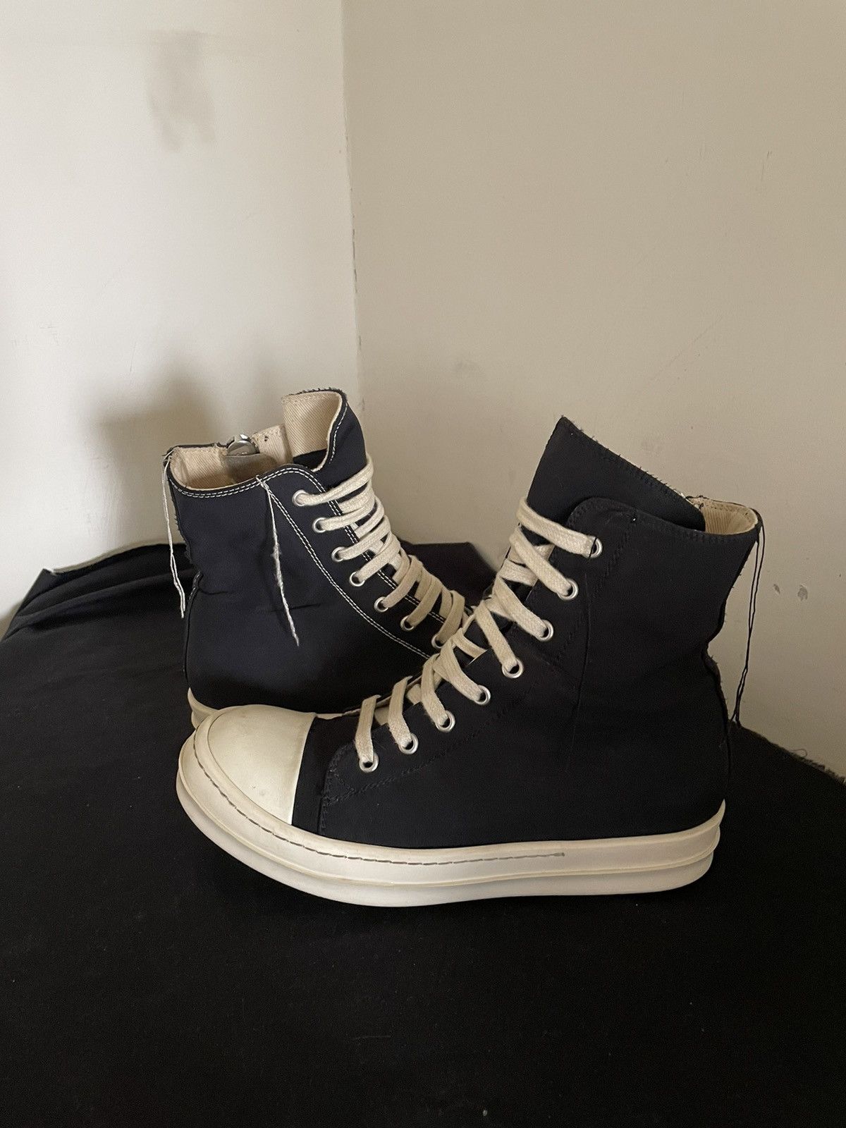 Rick Owens Rick owens ramones high top Size US 6.5 / IT 36.5 - 2 Thumbnail