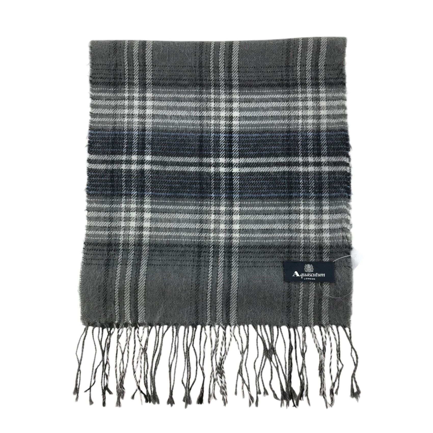 Aquascutum × Vintage Aquascutum Scarf / Muffler / Neckwear - WW2739 Size ONE SIZE - 2 Thumbnail