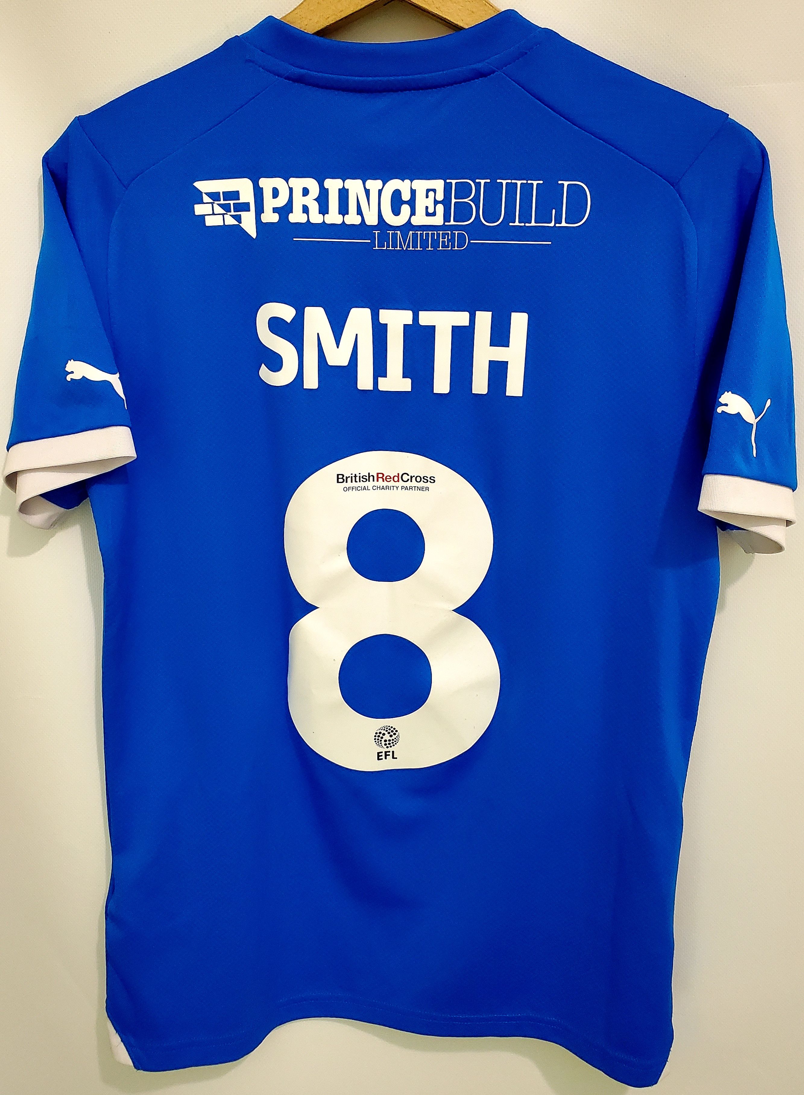 Other Peterborough United 2023-24 soccer jersey # 8 Smith S Size US S / EU 44-46 / 1 - 2 Thumbnail