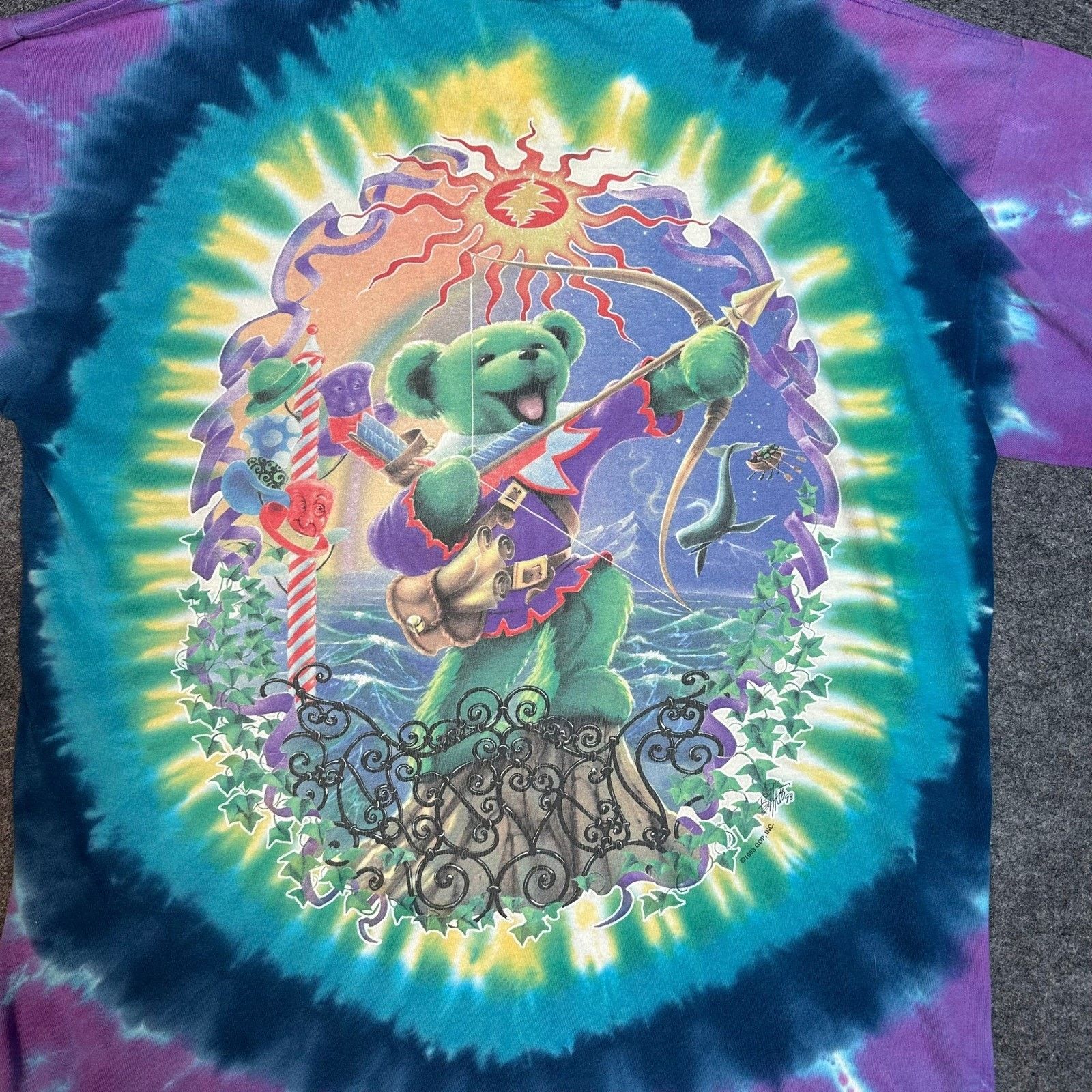 Liquid Blue Vintage Grateful Dead Saint Stephen T Shirt Liquid Blue XL Size US XL / EU 56 / 4 - 17 Thumbnail