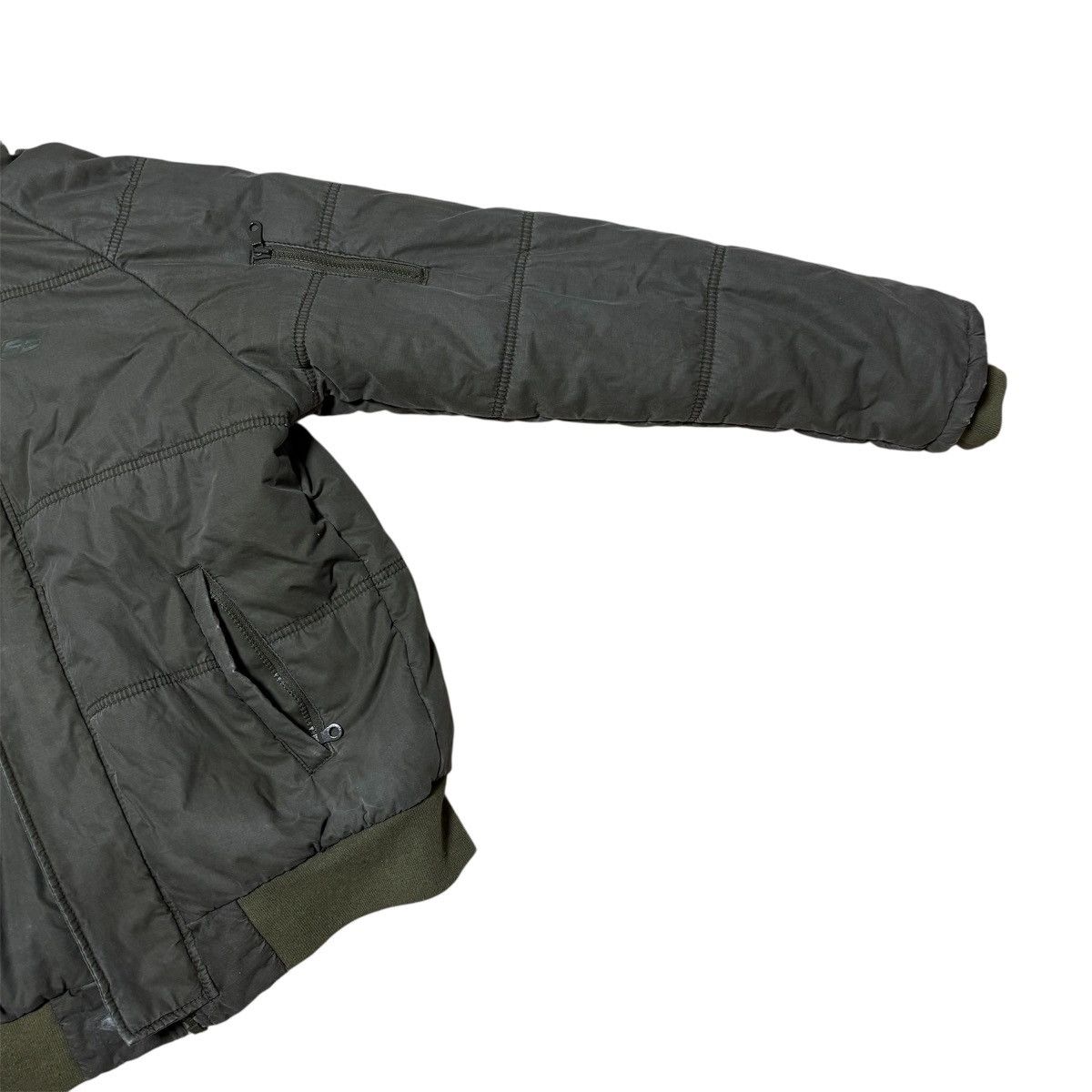 55DSL 2000s DIESEL 55DSL HOODED BOMBER JACKET Y2K Size US S / EU 44-46 / 1 - 6 Thumbnail
