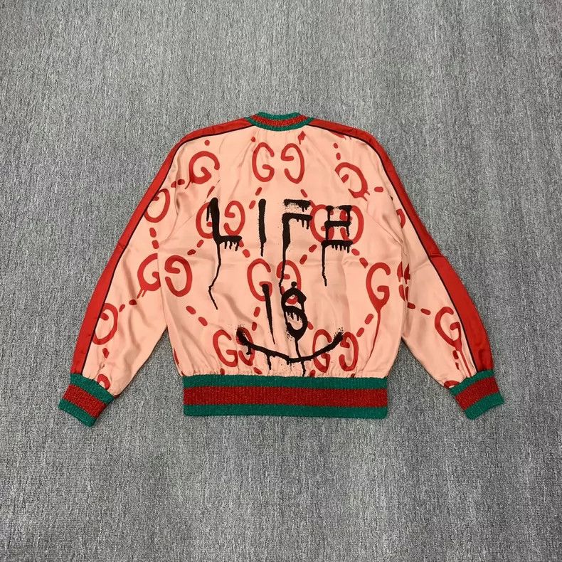 Gucci Gucci Double G full-printed logo jacket 2505-Nextarrow Size S / US 4 / IT 40 - 2 Thumbnail