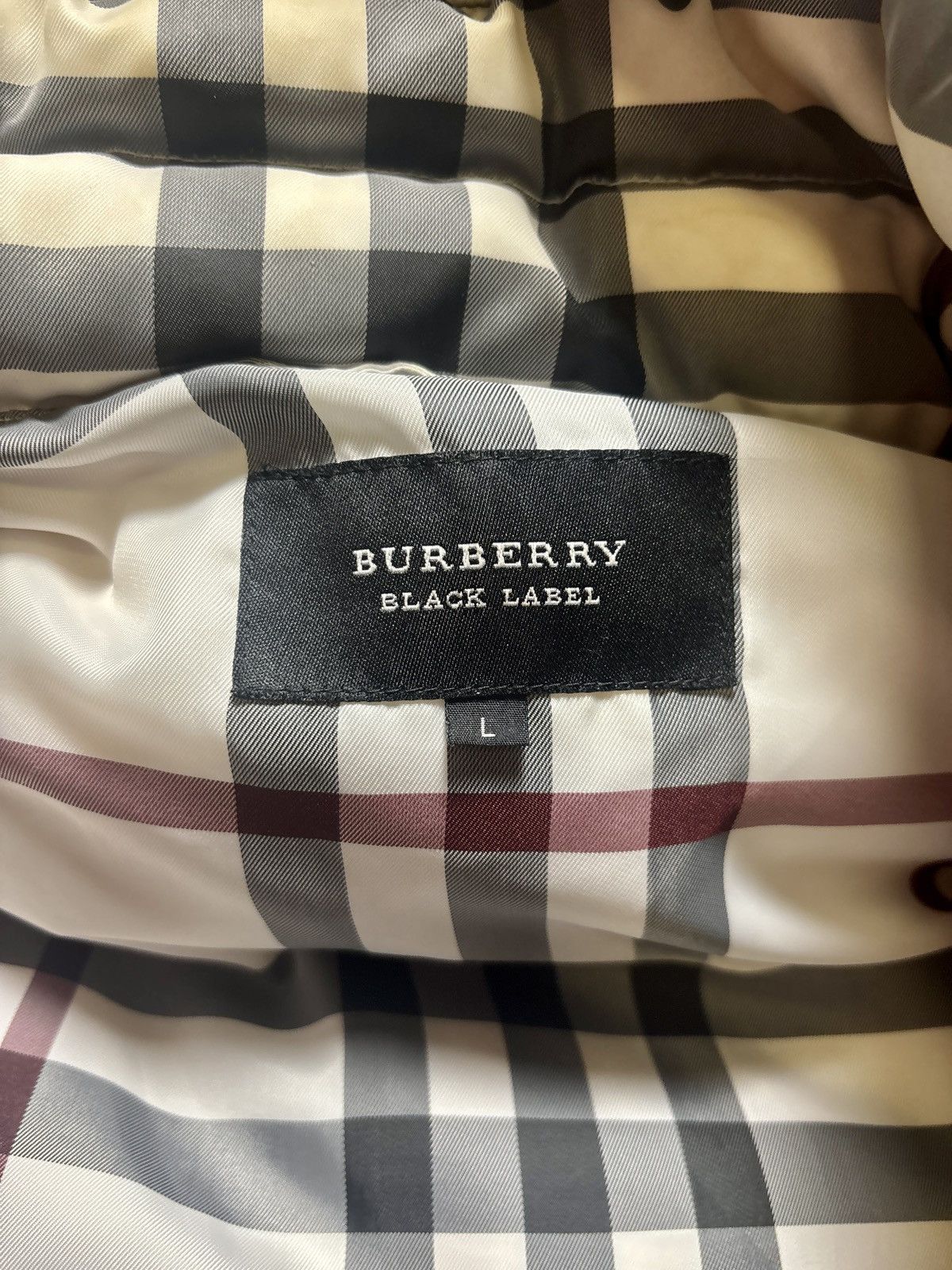 Burberry Burberry black label fur puffer jacket nova purple Size US L / EU 52-54 / 3 - 3 Thumbnail
