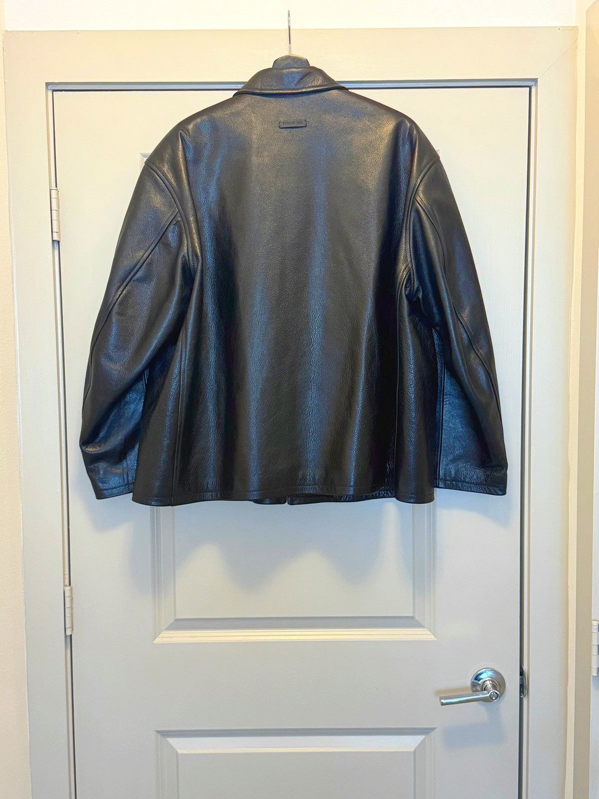 Fear of God Fear of God Full Grain Leather Jacket Size US L / EU 52-54 / 3 - 3 Thumbnail