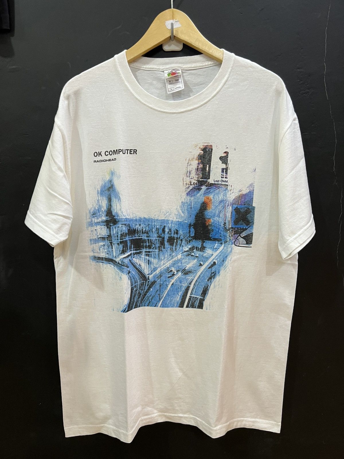 Vintage Vintage Rare 00s Radiohead ok computer t shirt | Grailed