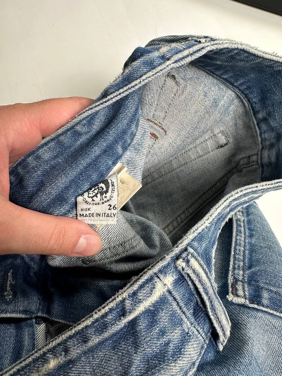 If Six Was Nine Y2K Opium LGB Style Diesel Distressed Japan Jeans🔥 Size 26" / US 2 / IT 38 - 8 Thumbnail