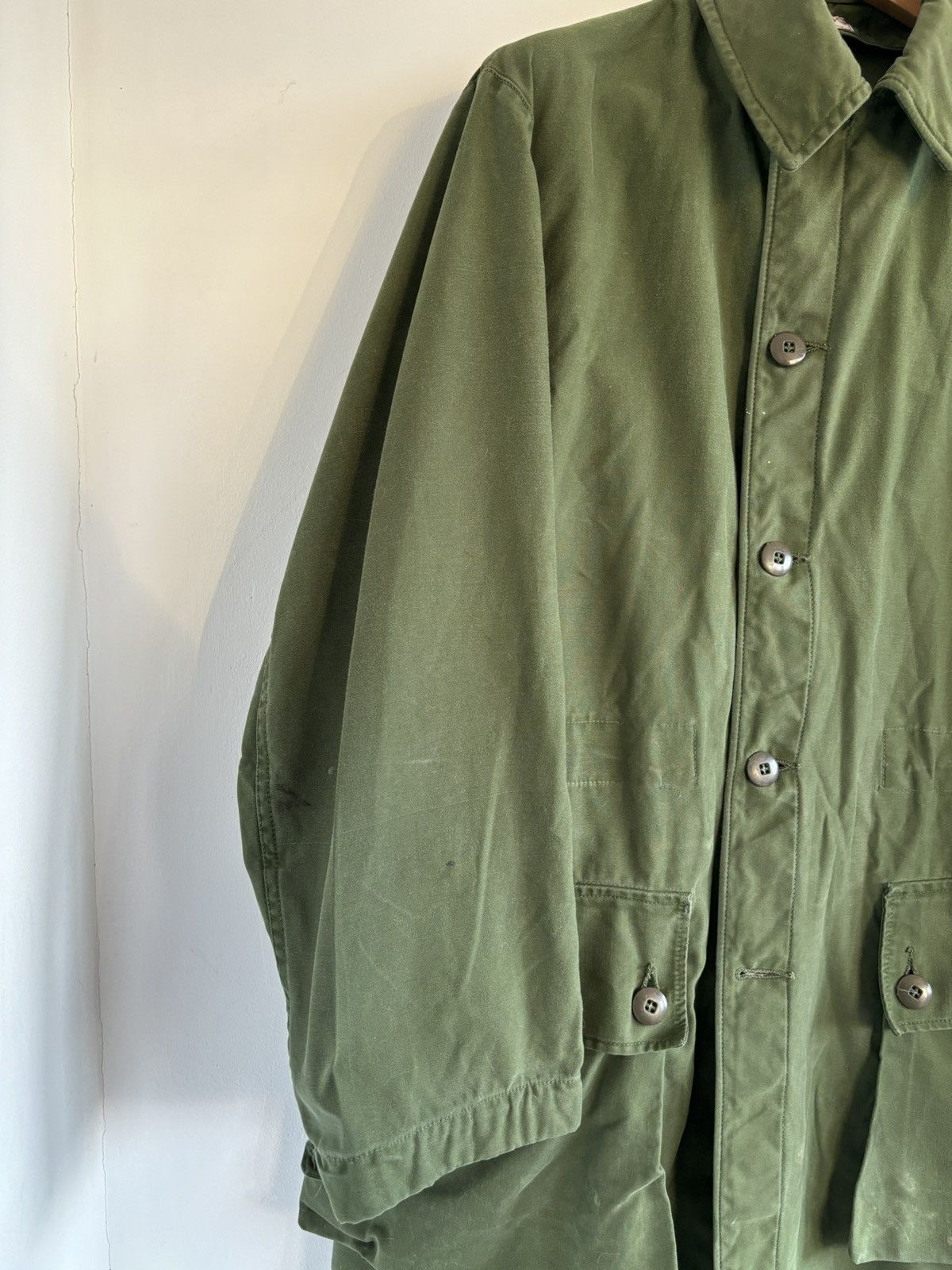 Japanese Brand × Vintage Vintage 60s Swedish Army Military M-59 Field Coat Size US M / EU 48-50 / 2 - 7 Thumbnail
