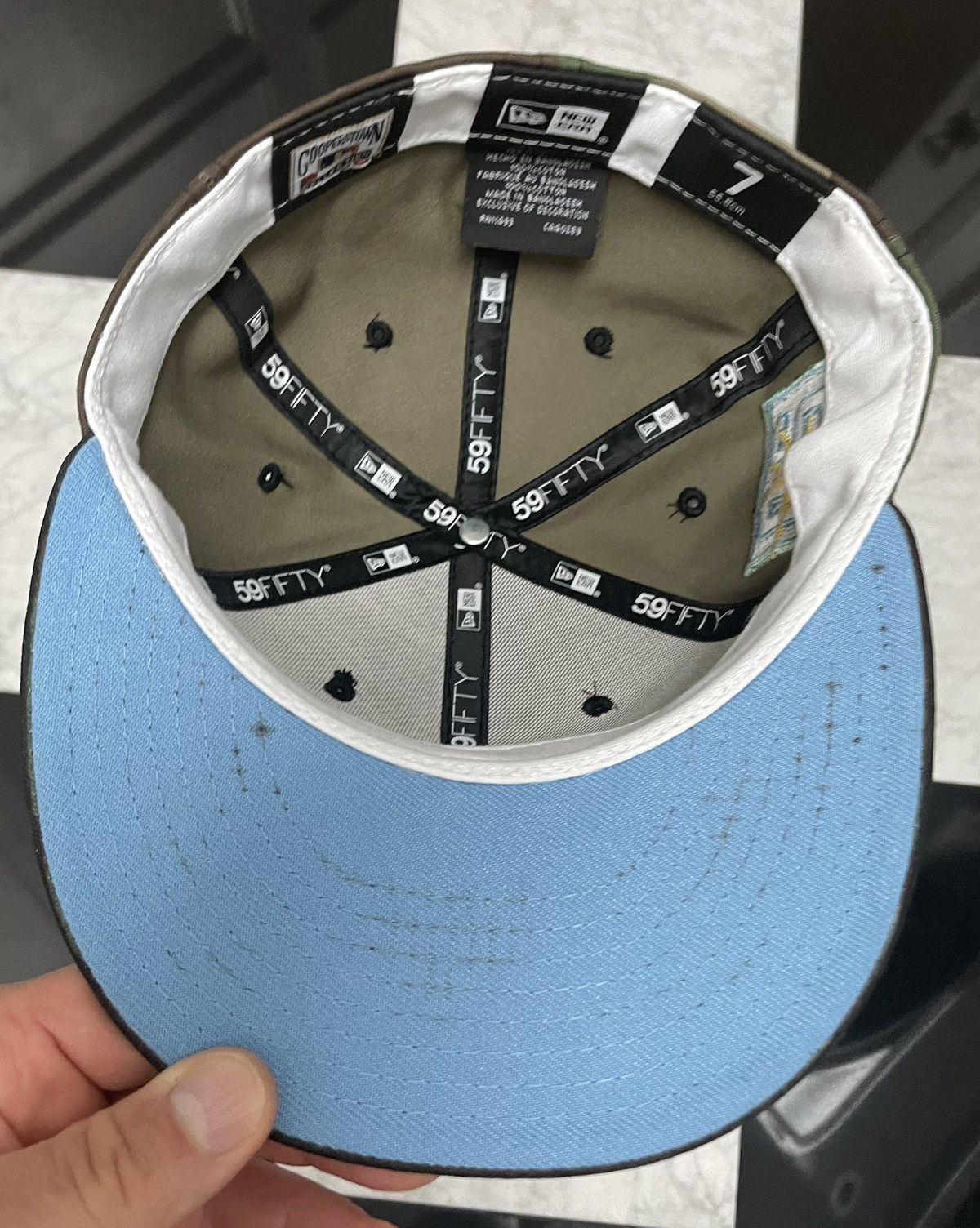 New Era 🔥Exclusive Rays fitted size 7 customized Size ONE SIZE - 5 Thumbnail