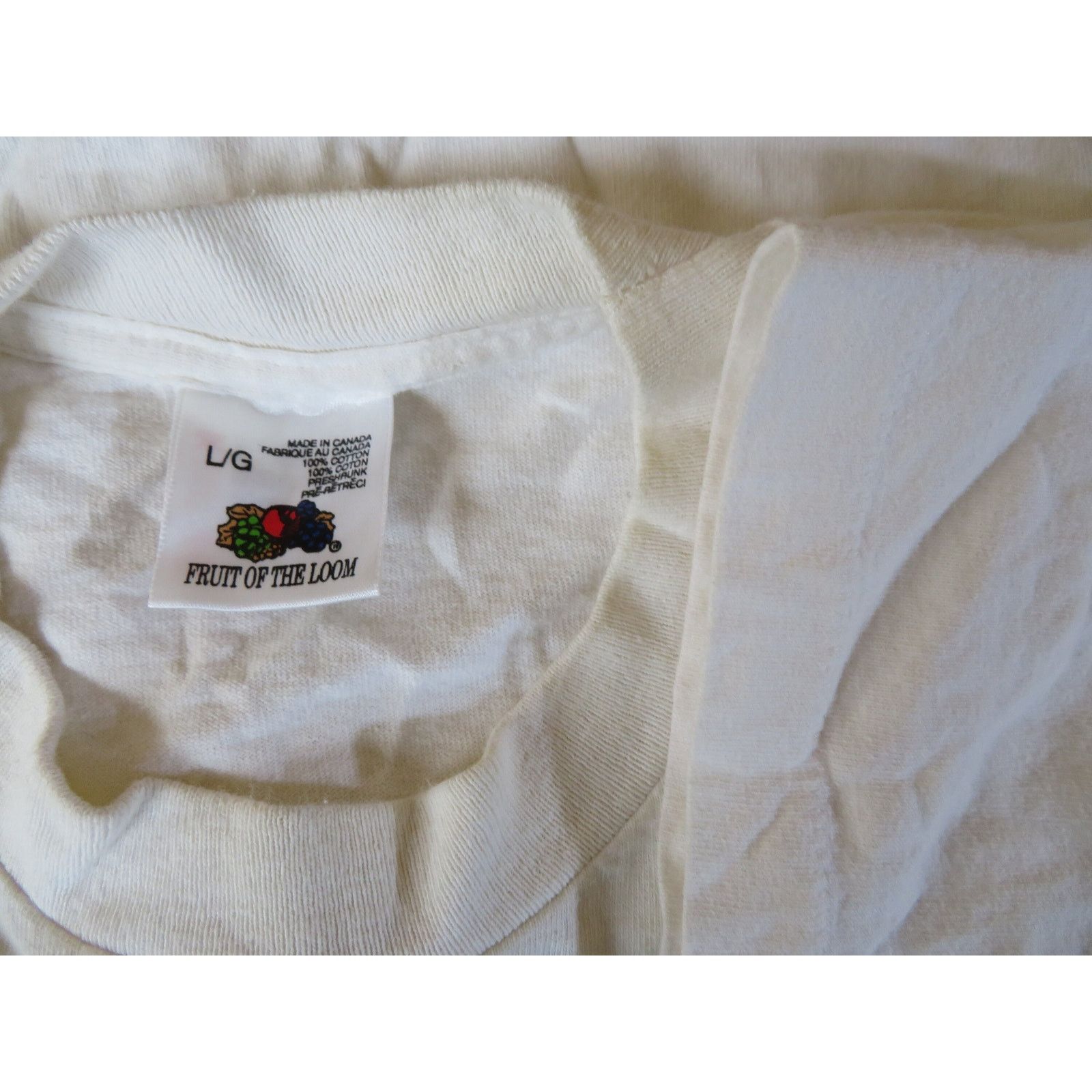 Fruit Of The Loom 90s 'Watch Your Attitude' Parody T-Shirt, Aeronautical Sz L Size US L / EU 52-54 / 3 - 4 Thumbnail