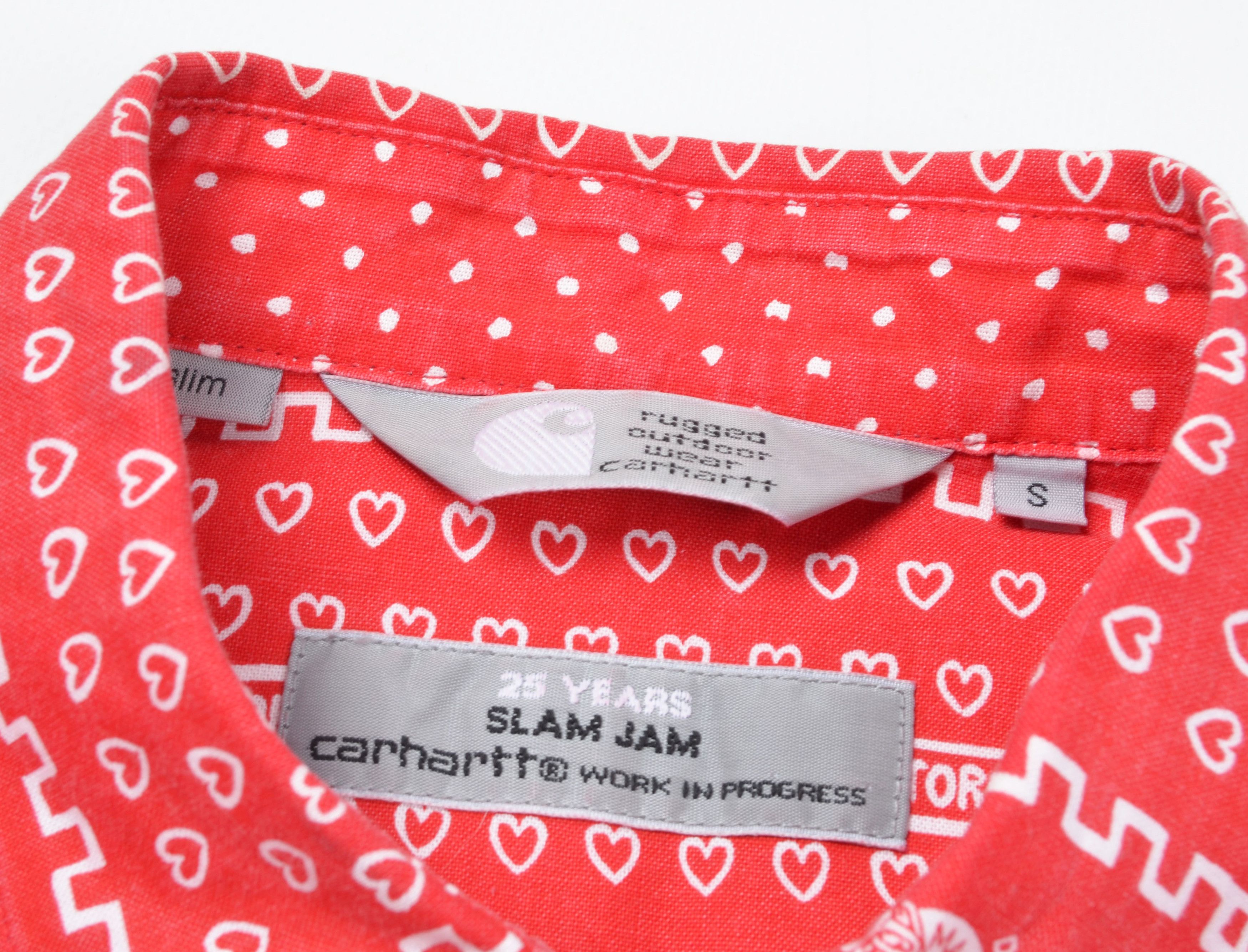 Carhartt Wip × Slam Jam Carhartt Wip X Slam Jam Slim Fit Bandana Kansas Shirt Size US S / EU 44-46 / 1 - 5 Thumbnail