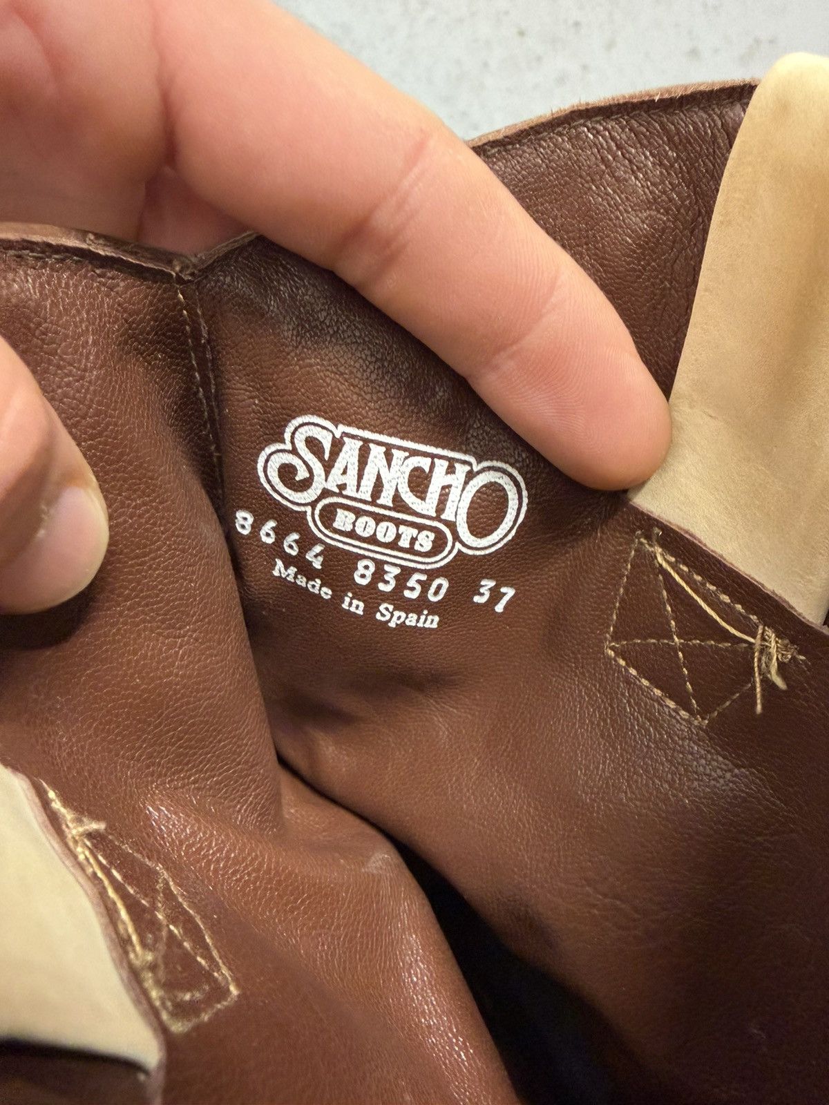 Sancho Boots Sancho Waved Cowboy Y2K Streetwear Boots Size US 7 / IT 37 - 11 Thumbnail