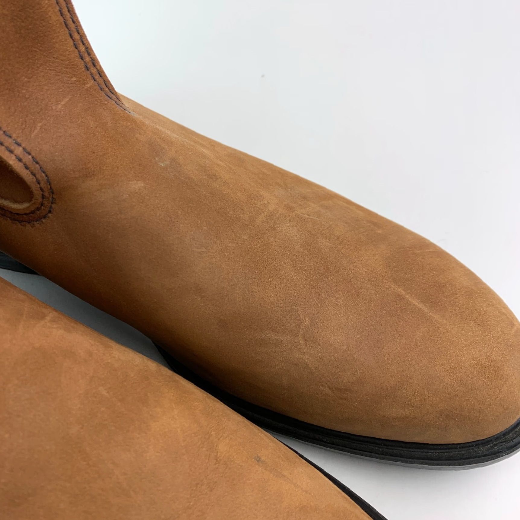 Red Wing Red Wing Boots Pecos 11-inch Soft Toe Pull-On Mens 15 D Brown Leather Western Cowboy ASTM F2892-11 SuperSole Size US 15 / EU 48 - 4 Thumbnail