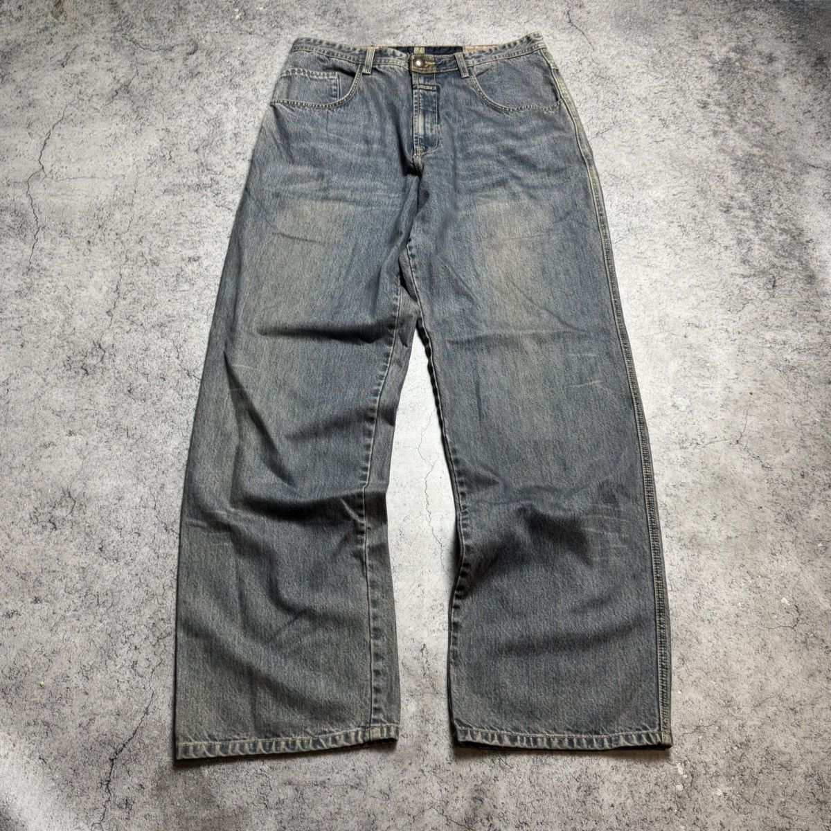 Marithe + Francois Girbaud RARE Marithe Francois Girbaud Vintage Big Logo Jeans Size US 34 / EU 50 - 2 Thumbnail