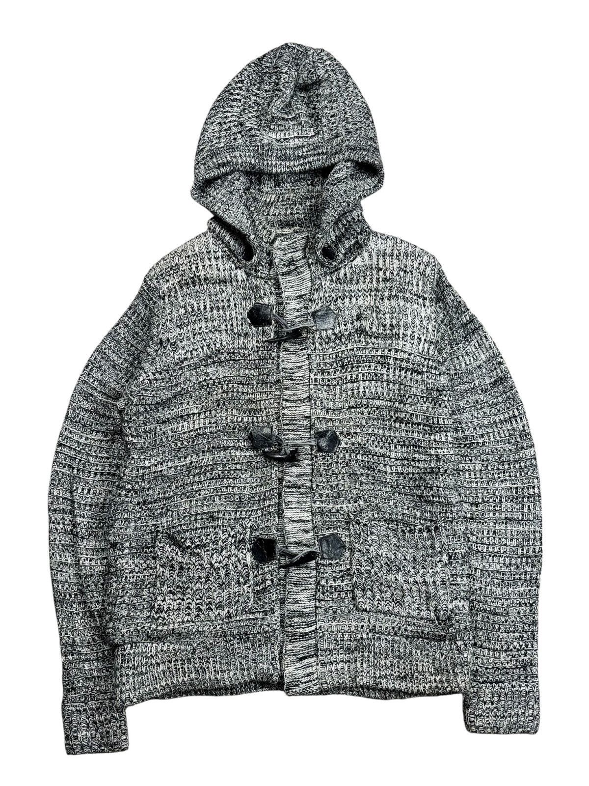BUFFALO BOBS 2000s Berning Sho Chunky Knitted Warm Interior Jacket Size US M / EU 48-50 / 2 - 1 Thumbnail