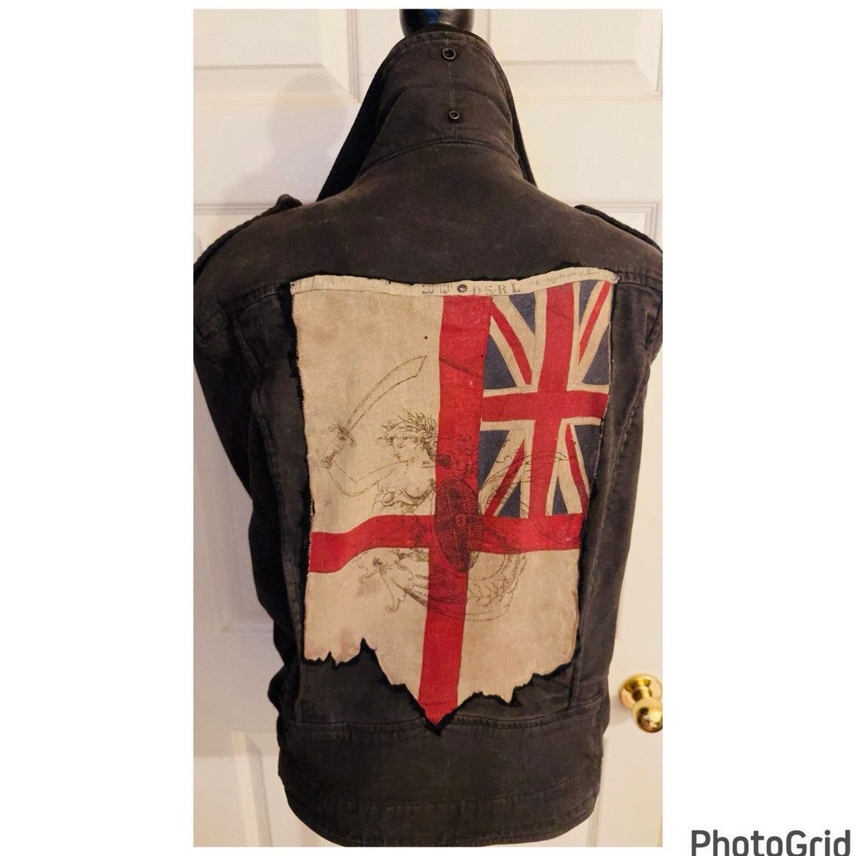 Denim & Supply Ralph Lauren Ralph Lauren Denim & Supply Flag Moto Jacket RARE Size L / US 10 / IT 46 - 9 Thumbnail