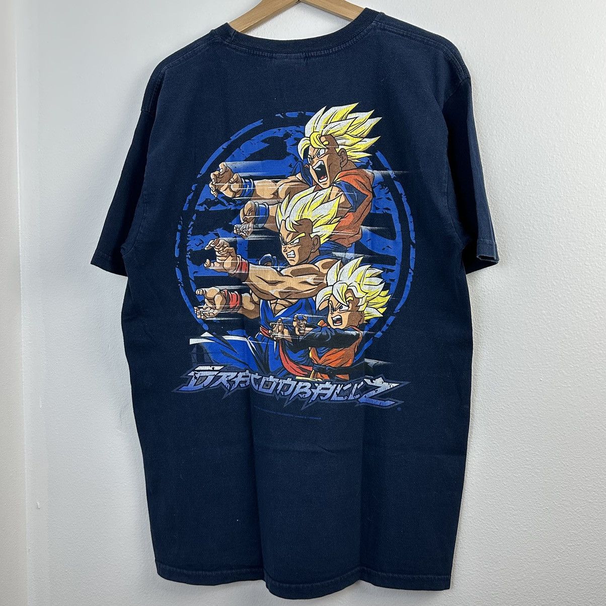 Vintage Vintage Dragon Ball Z T Shirt 2001 Goku Gohan Goten Size US L / EU 52-54 / 3 - 3 Thumbnail