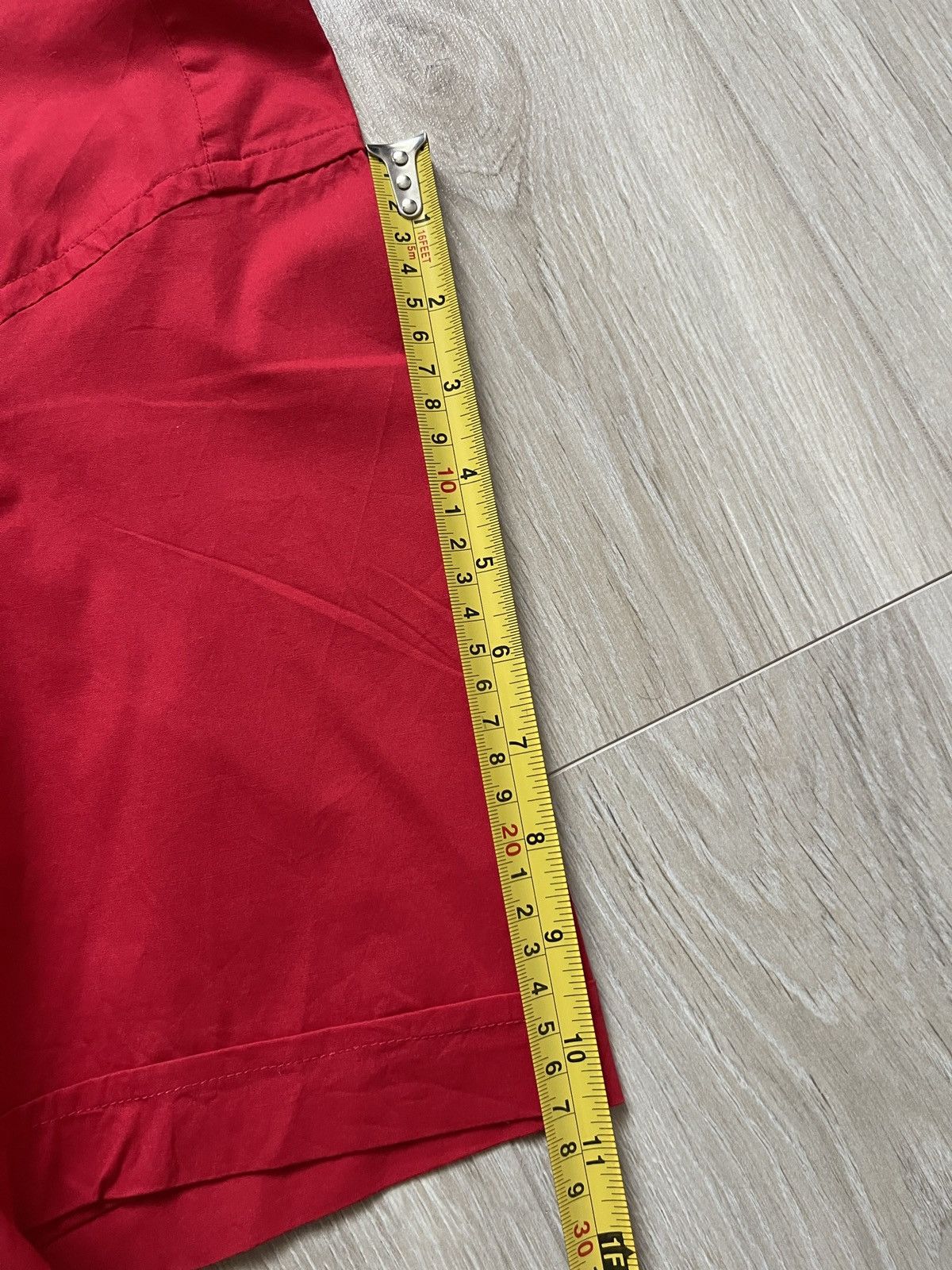 Tommy Hilfiger Vintage tommy hilfiger red short sleeve shirt 4XL Size US XXL / EU 58 / 5 - 9 Thumbnail