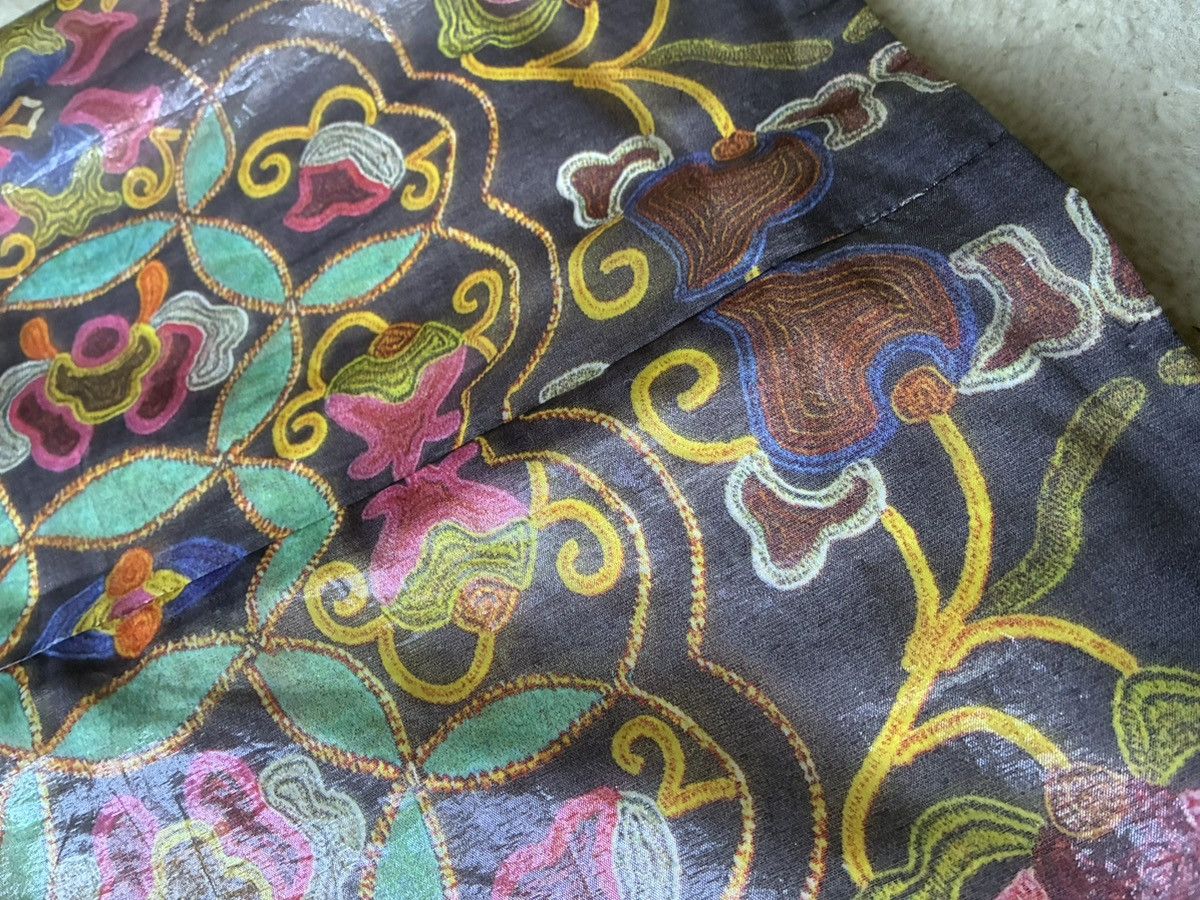 Issey Miyake Issey Miyake Archive SS2001 Runway Iridescent Jacquard Skirt Size 27" / US 4 / IT 40 - 6 Thumbnail