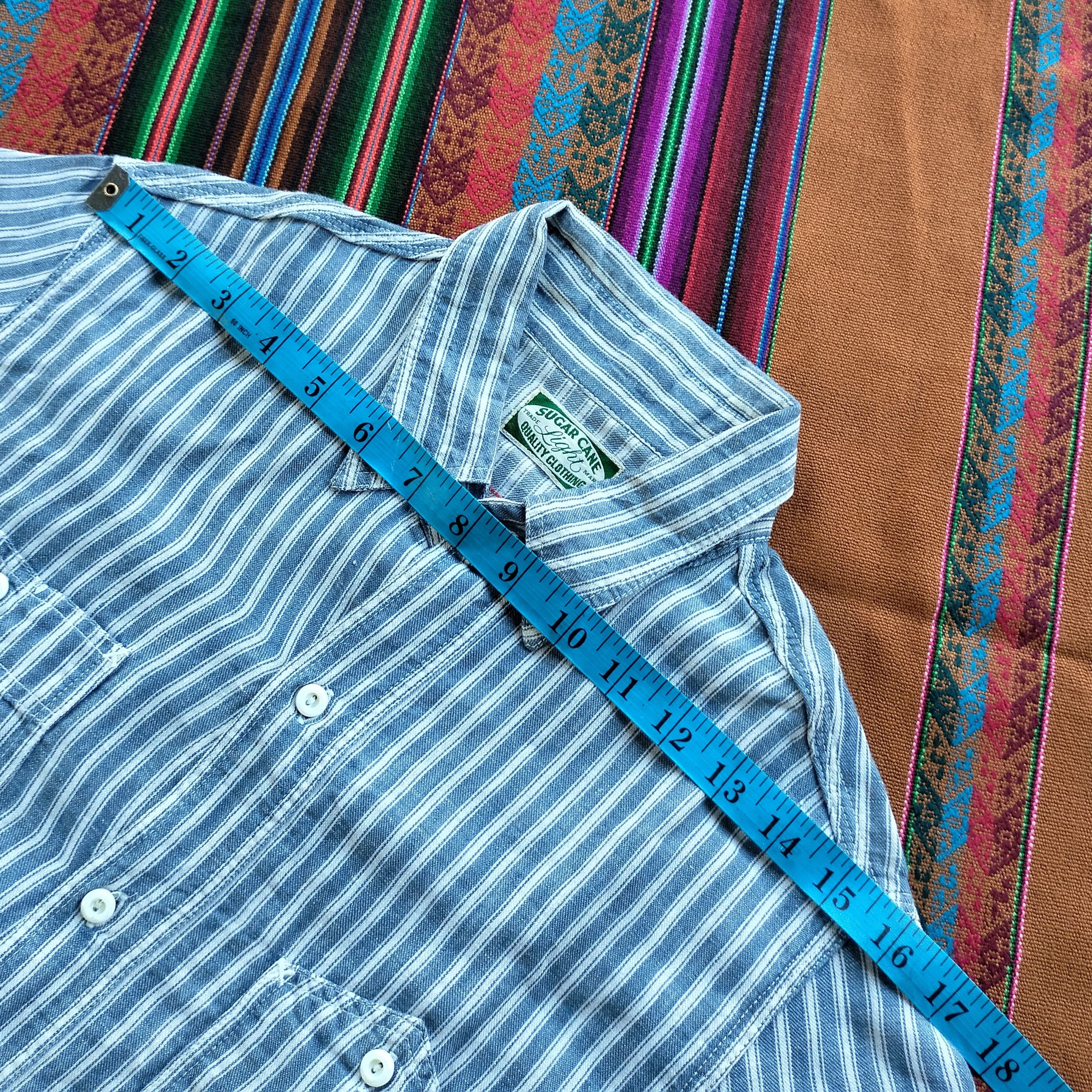 Sugar Cane Vintage sugar cane toyo enterprise japan hickory S/S shirt Size US M / EU 48-50 / 2 - 11 Thumbnail