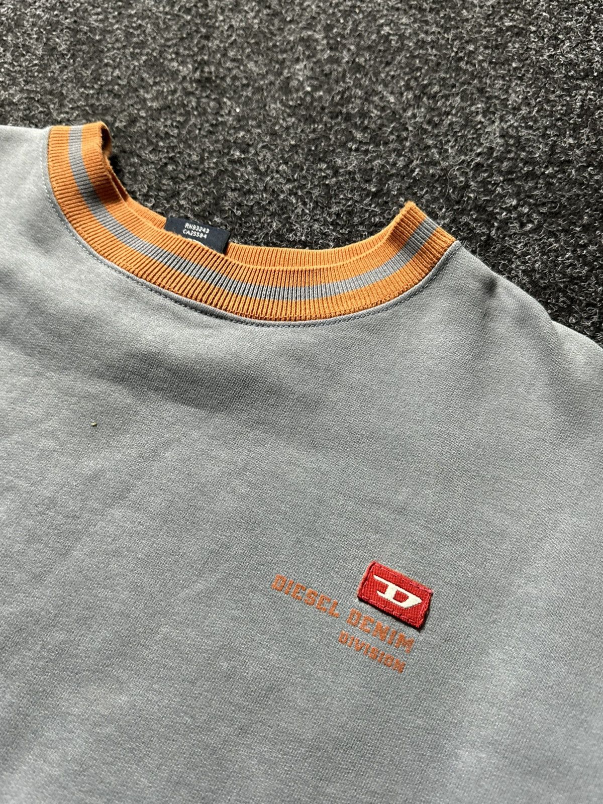Diesel × Vintage 🚨Vintage Diesel Big Logo Y2K 00s Boxy sweatshirt Hype Rare Size US XXL / EU 58 / 5 - 5 Thumbnail
