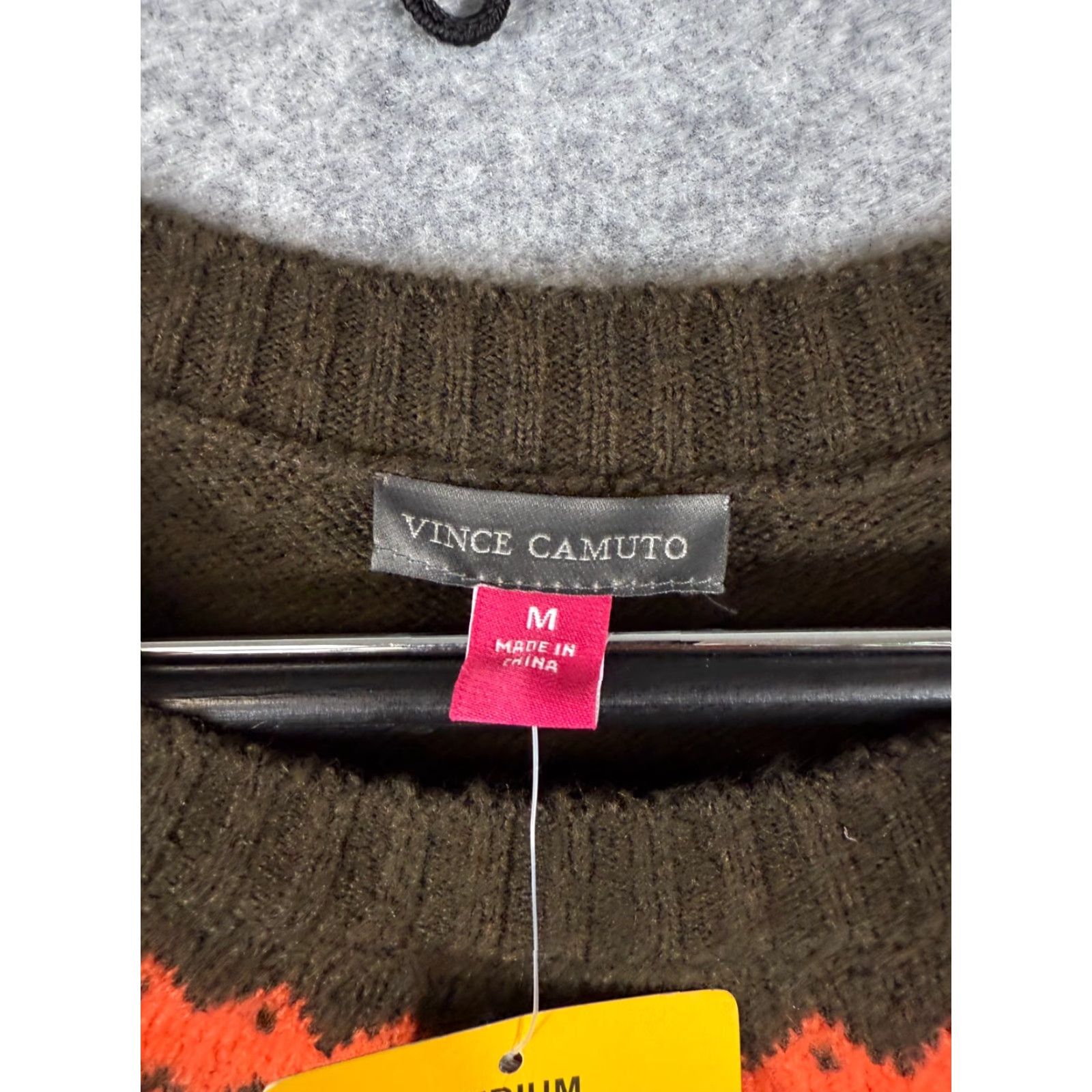 Vince Camuto Vince Camuto Pullover Sweater Womens M Brown Halloween Pumpkin Holiday NWT Size M / US 6-8 / IT 42-44 - 5 Thumbnail