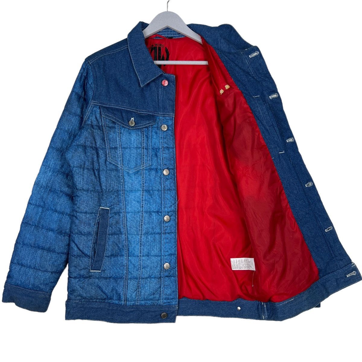 Japanese Brand 🔥 JAPAN WINS SOUL OF JAWIN LIGHT PUFFER JACKET Size US L / EU 52-54 / 3 - 9 Thumbnail