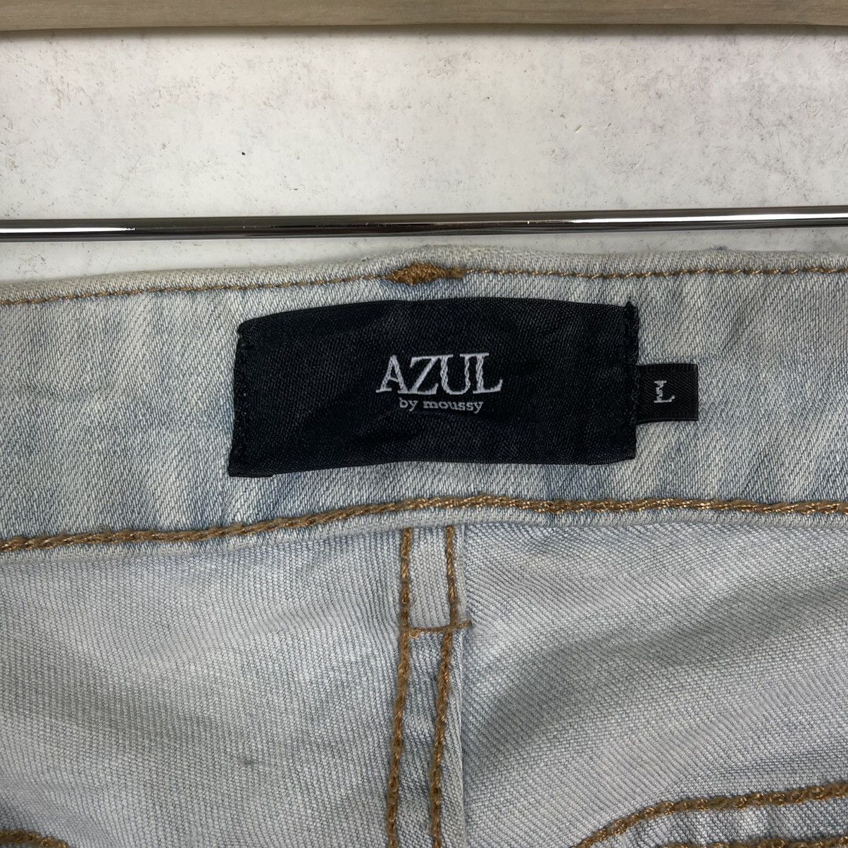 Japanese Brand Azul By Moussy Inspired Hysteric Glamour Skinny Jeans Size US 32 / EU 48 - 16 Thumbnail