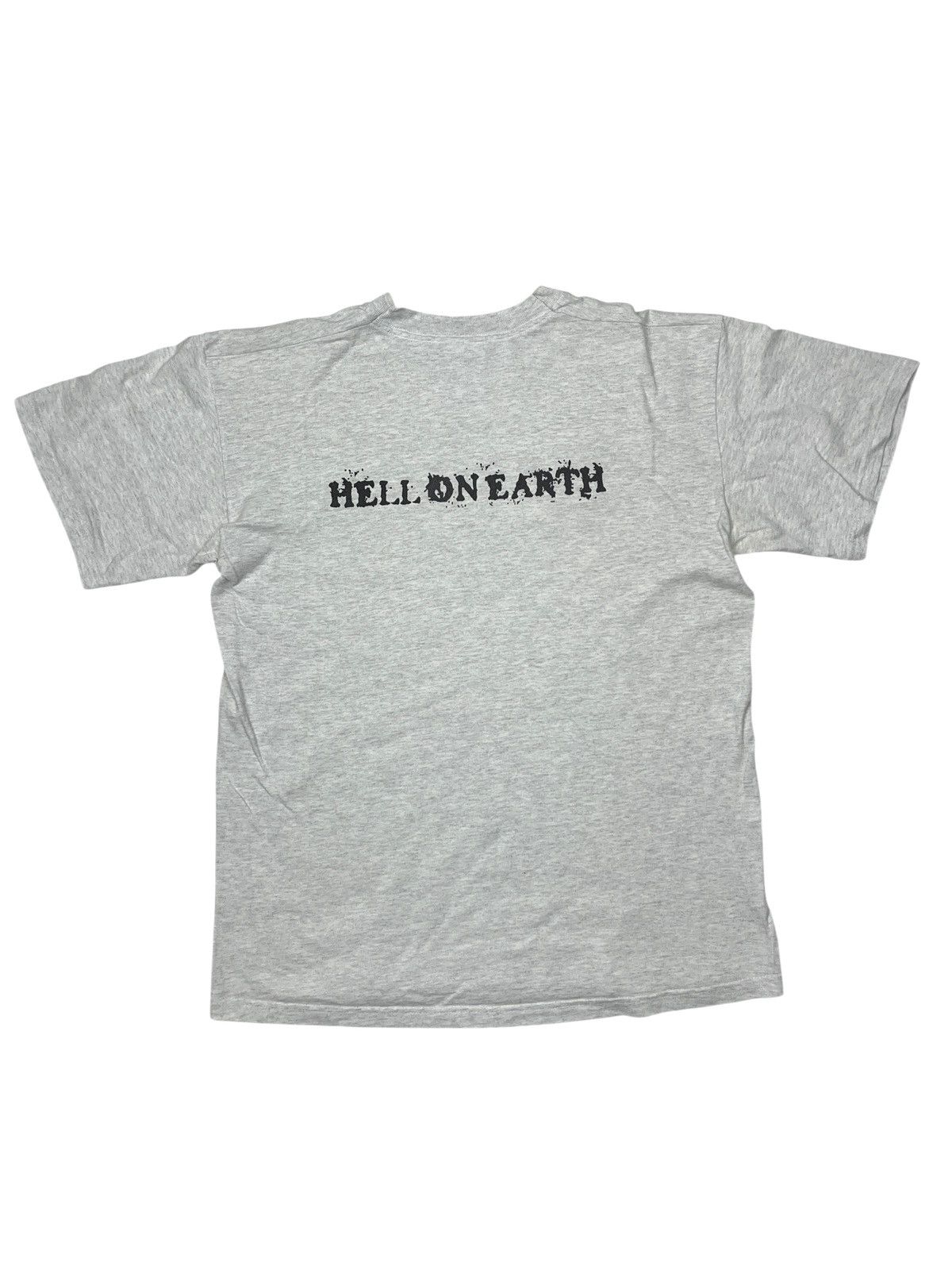 Rap Tees Vintage 90s Mobb Deep Hell On Earth Rap Hip-Hop T-shirt Size US L / EU 52-54 / 3 - 2 Thumbnail
