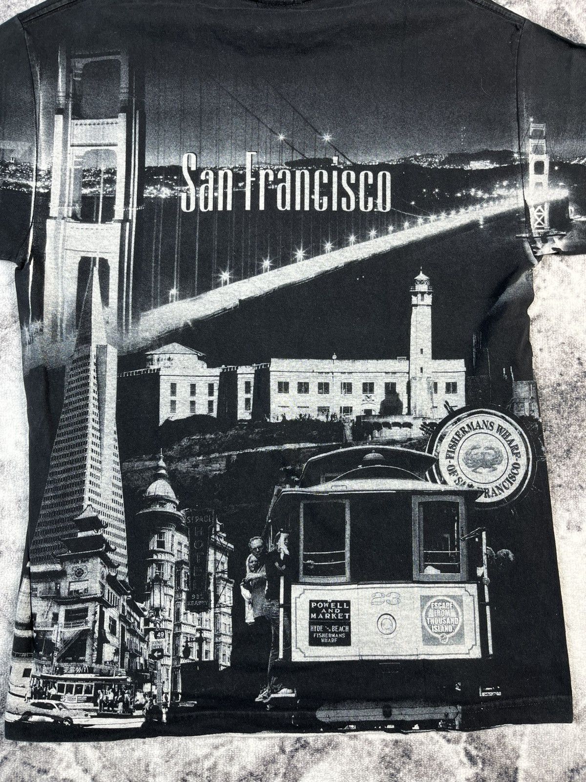 Vintage San Francisco All Over Print Graphic T-Shirt Vintage Size US L / EU 52-54 / 3 - 14 Thumbnail