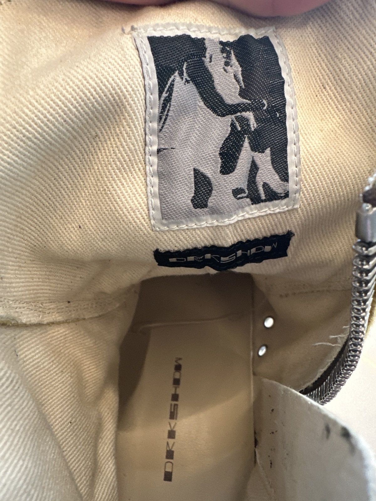 Rick Owens Drkshdw Rick Owens DrkShdw Ramone High Mustard Size US 12 / EU 45 - 5 Thumbnail