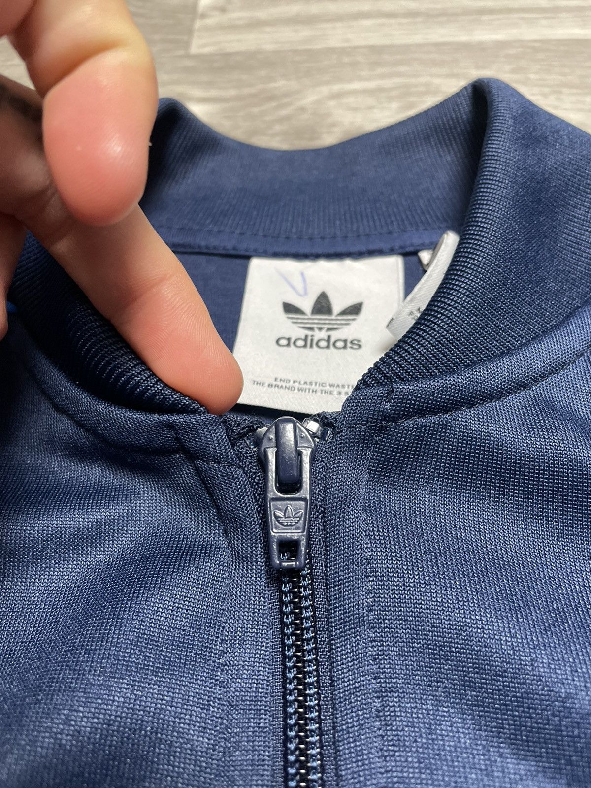 Adidas Vintage Adidas Fire Bird 3 Stripes Blue Track Jacket Y2K Size US S / EU 44-46 / 1 - 7 Thumbnail