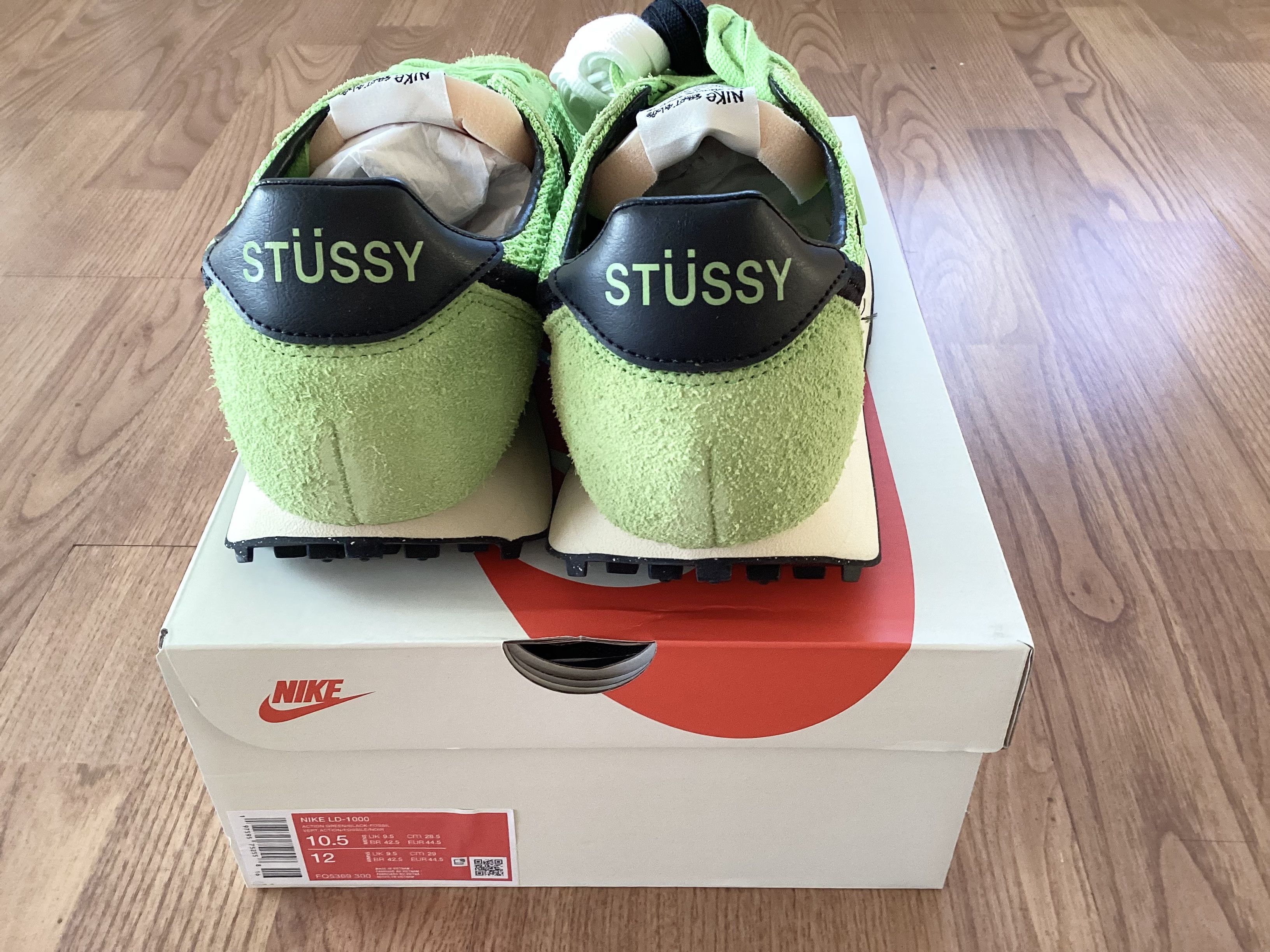 Nike (10.5) Stussy Nike LD-1000 SP Action Green FQ5369-300 Size US 10.5 / EU 43-44 - 5 Thumbnail