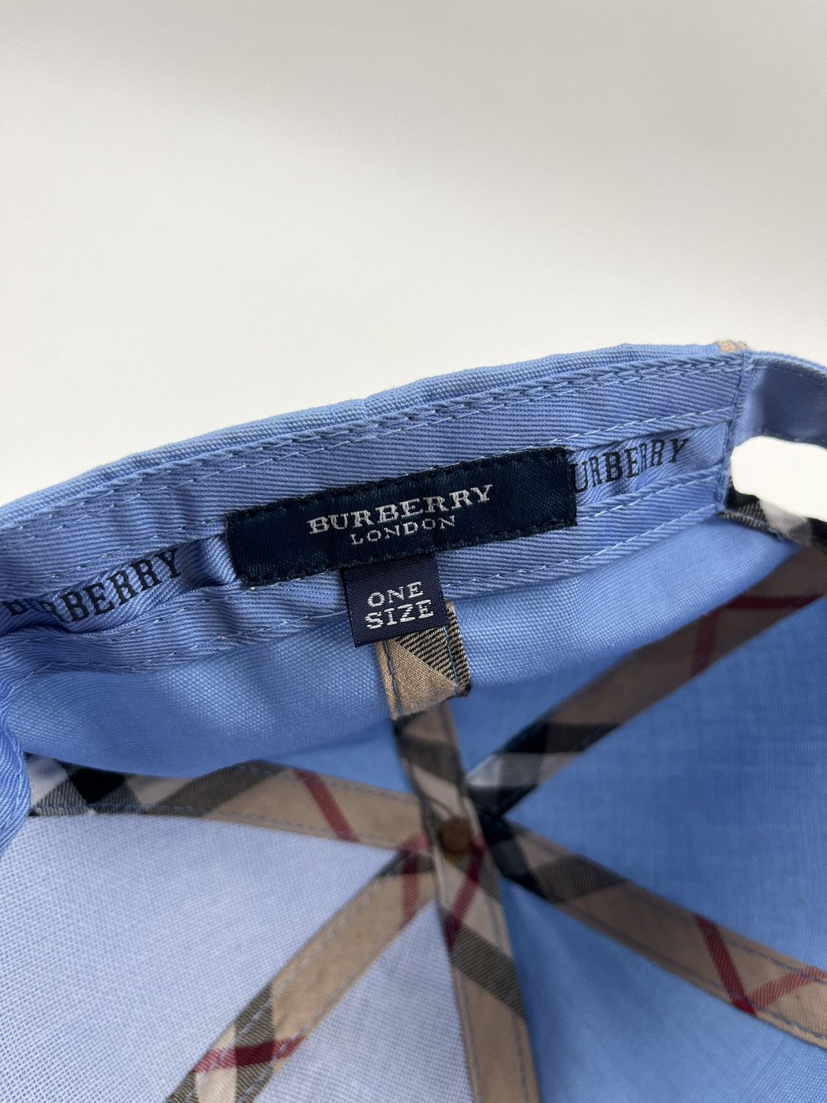 Burberry Vintage🔥Burberry London Cap Size ONE SIZE - 7 Thumbnail