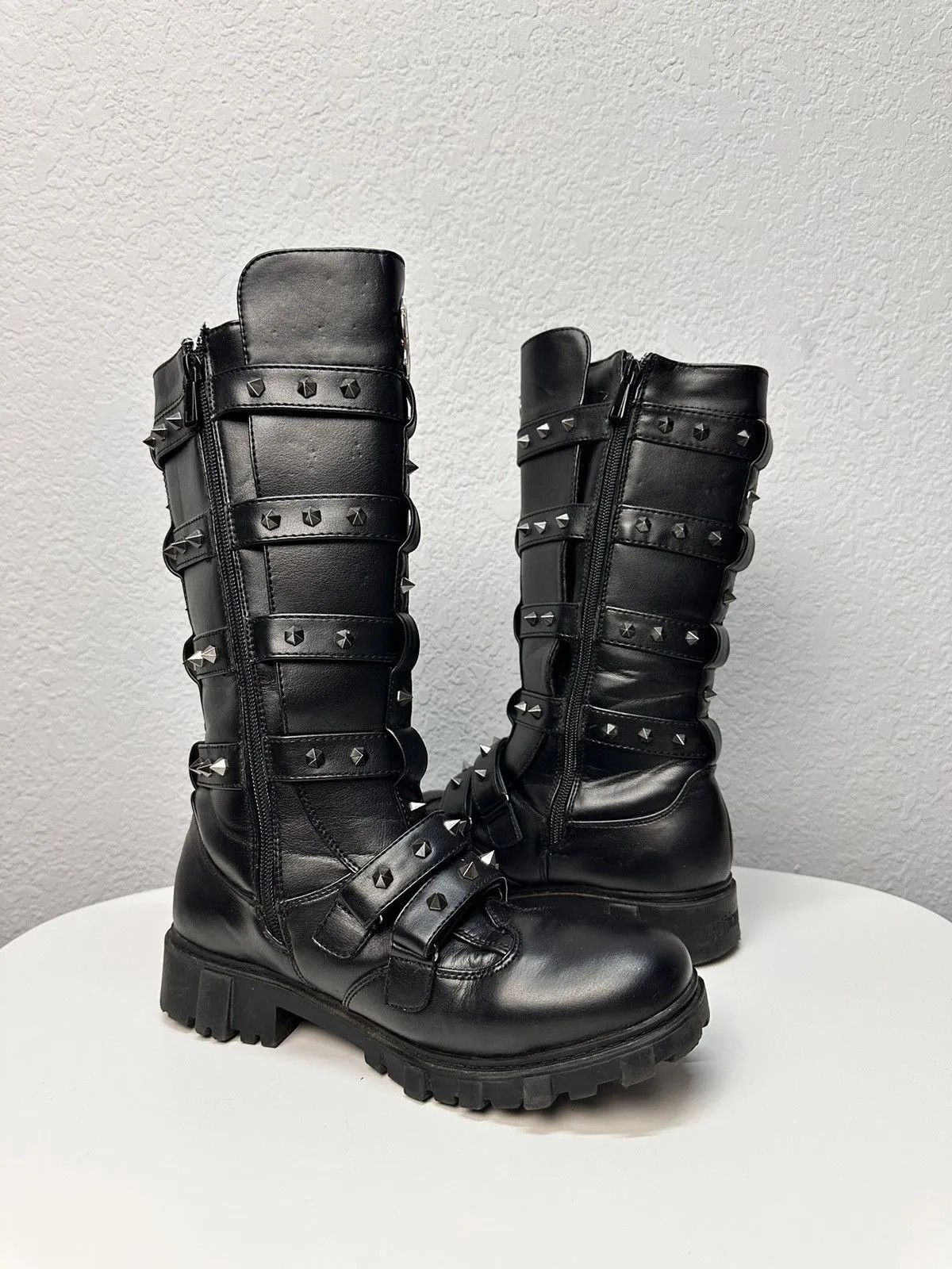 Vintage Vintage Leather boots Gothicana Gothic Style Avantgrade Size US 9 / IT 39 - 6 Thumbnail