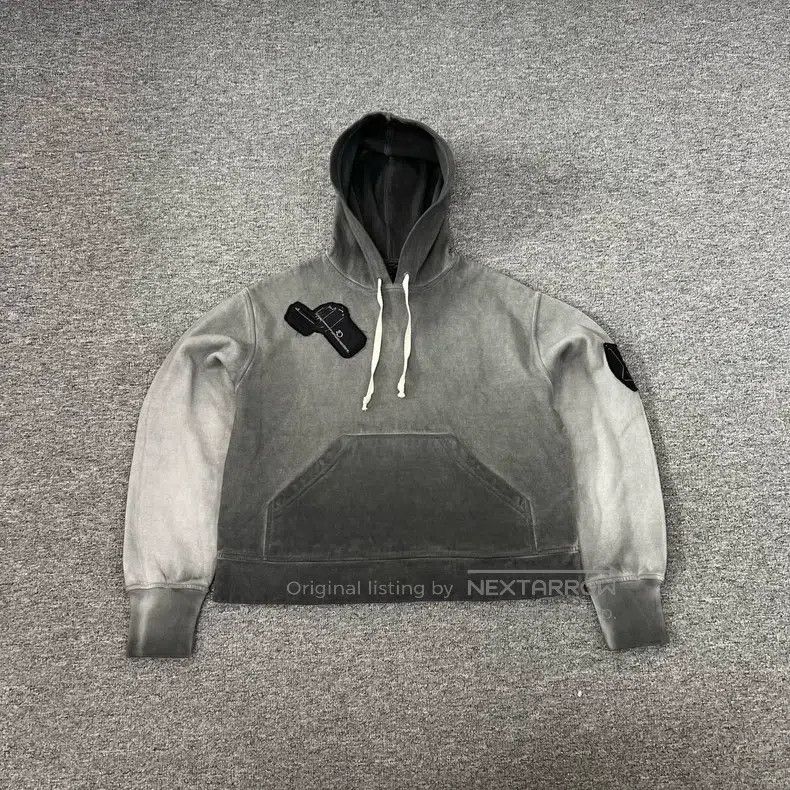 Louis Vuitton Louis Vuitton Washed Worn Tie Dye Badge Hoodie Size US S / EU 44-46 / 1 - 1 Thumbnail