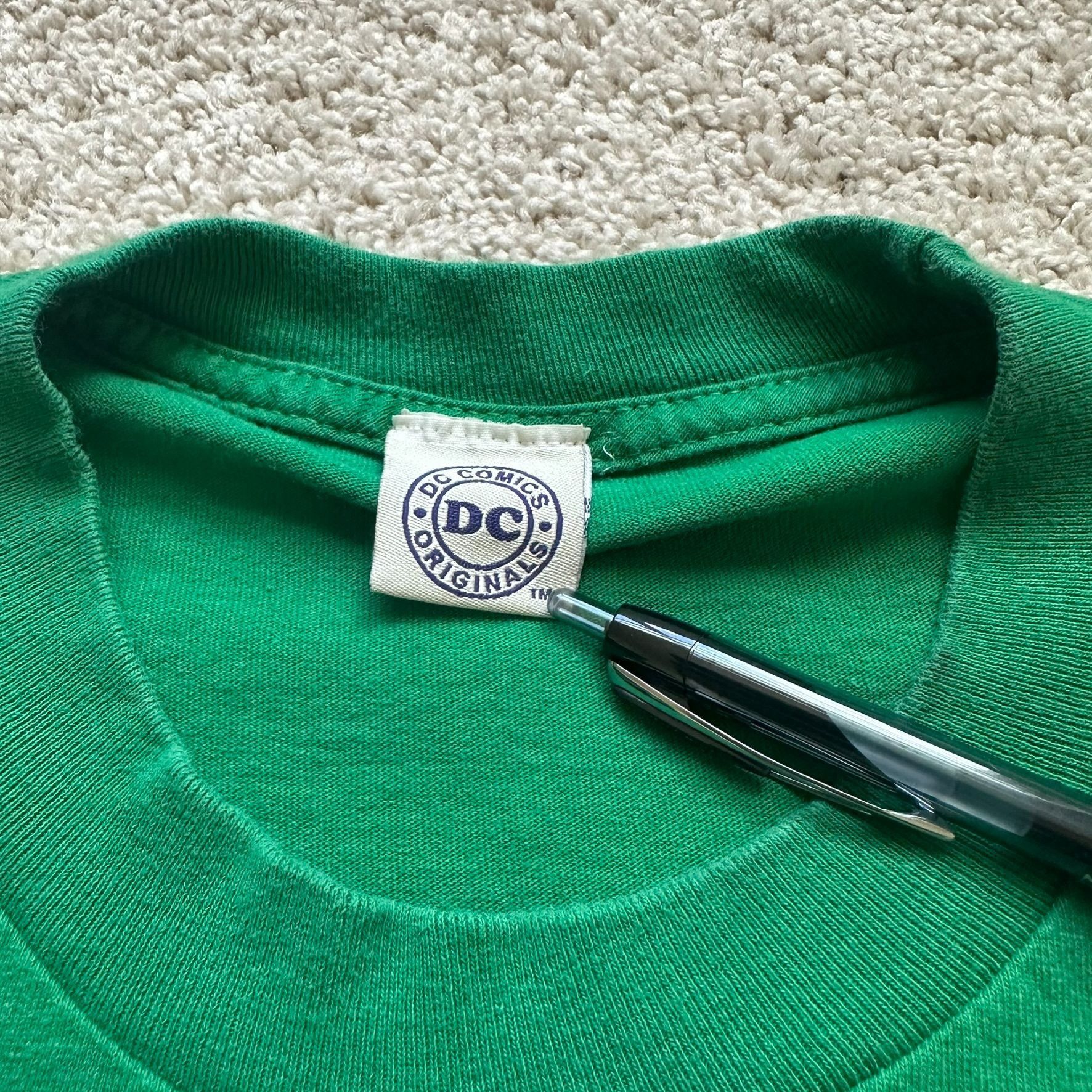 DC Comics Vintage Y2K DC Comics Green Lantern Emblem T-Shirt Size US L / EU 52-54 / 3 - 4 Thumbnail