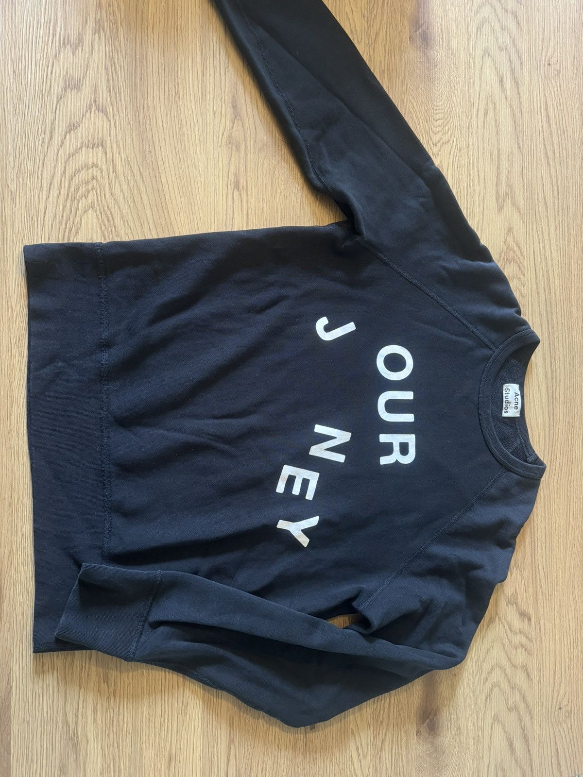 Acne Studios Acne Studios Journey sweatshirt Size US S / EU 44-46 / 1 - 1 Thumbnail