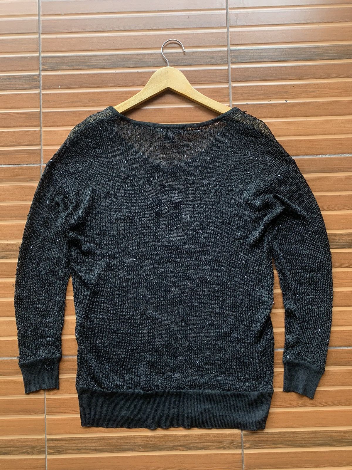 Beauty Beast × Japanese Brand 💸BINDINGOFFER💸Japanese knitted meshtop issey styled Size US M / EU 48-50 / 2 - 5 Thumbnail