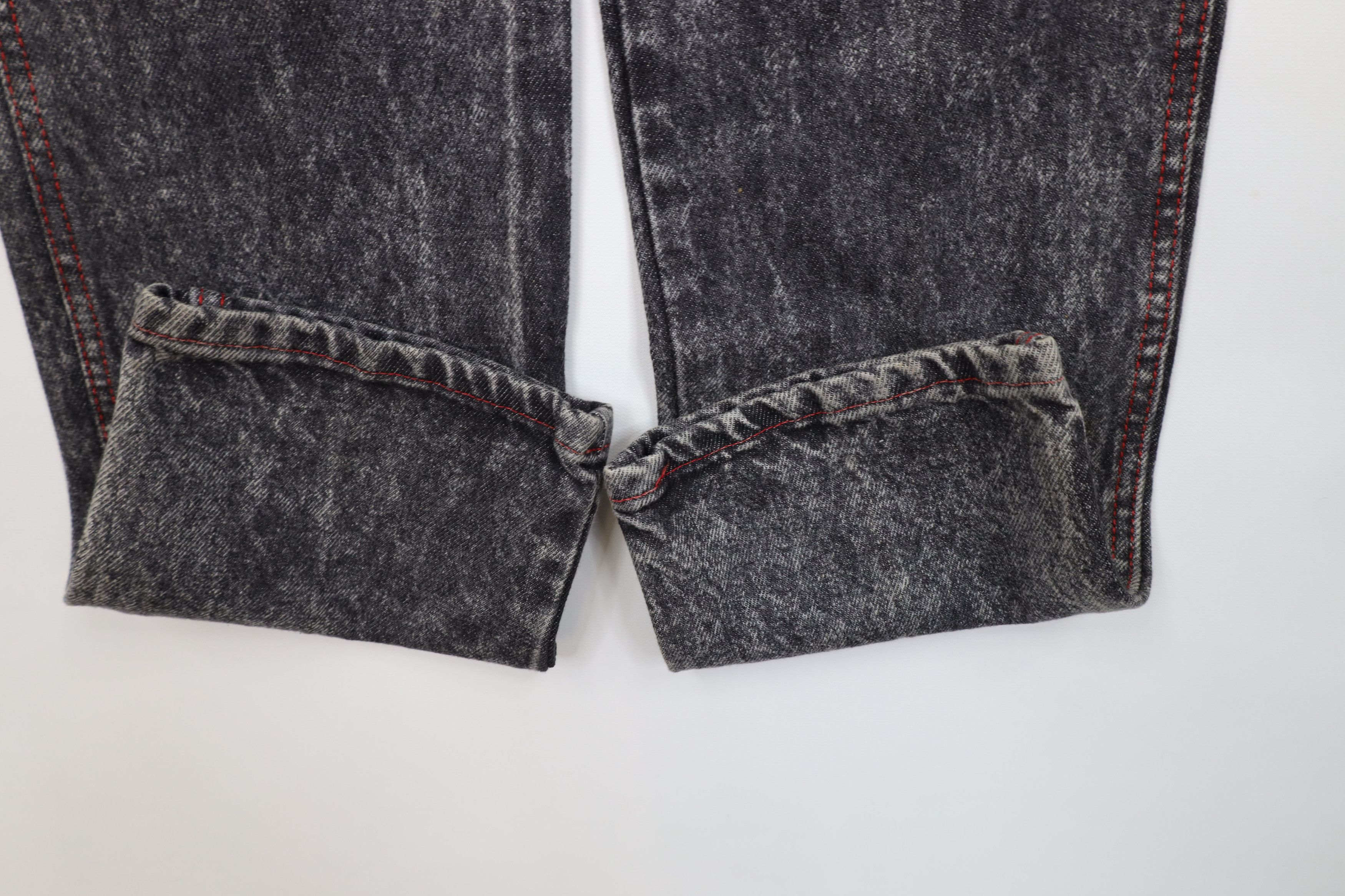 Vintage Deadstock Vintage 90s Streetwear Straight Leg Jeans USA Size 26" / US 2 / IT 38 - 5 Thumbnail