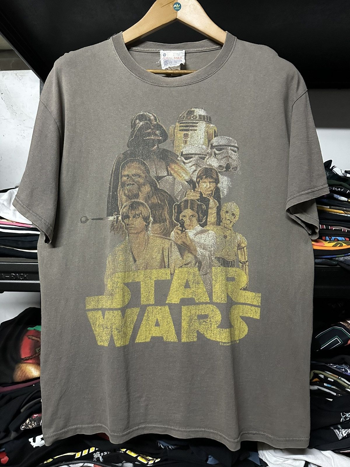 Beams Plus × Vintage Vintage Movie Star Wars X Beams Faded Tee Size US L / EU 52-54 / 3 - 1 Thumbnail