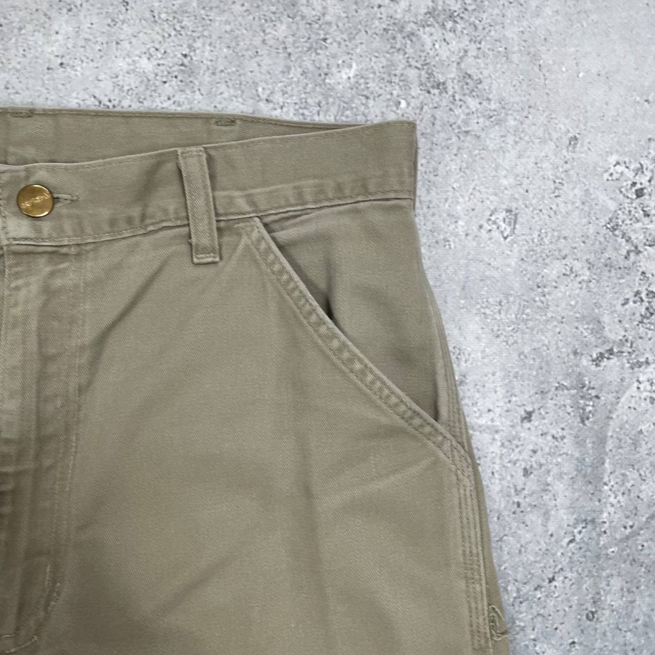 Carhartt × Vintage Vintage 90 Carhartt Carpenter Work Pants Made In USA W32 L28 Size US 32 / EU 48 - 6 Thumbnail