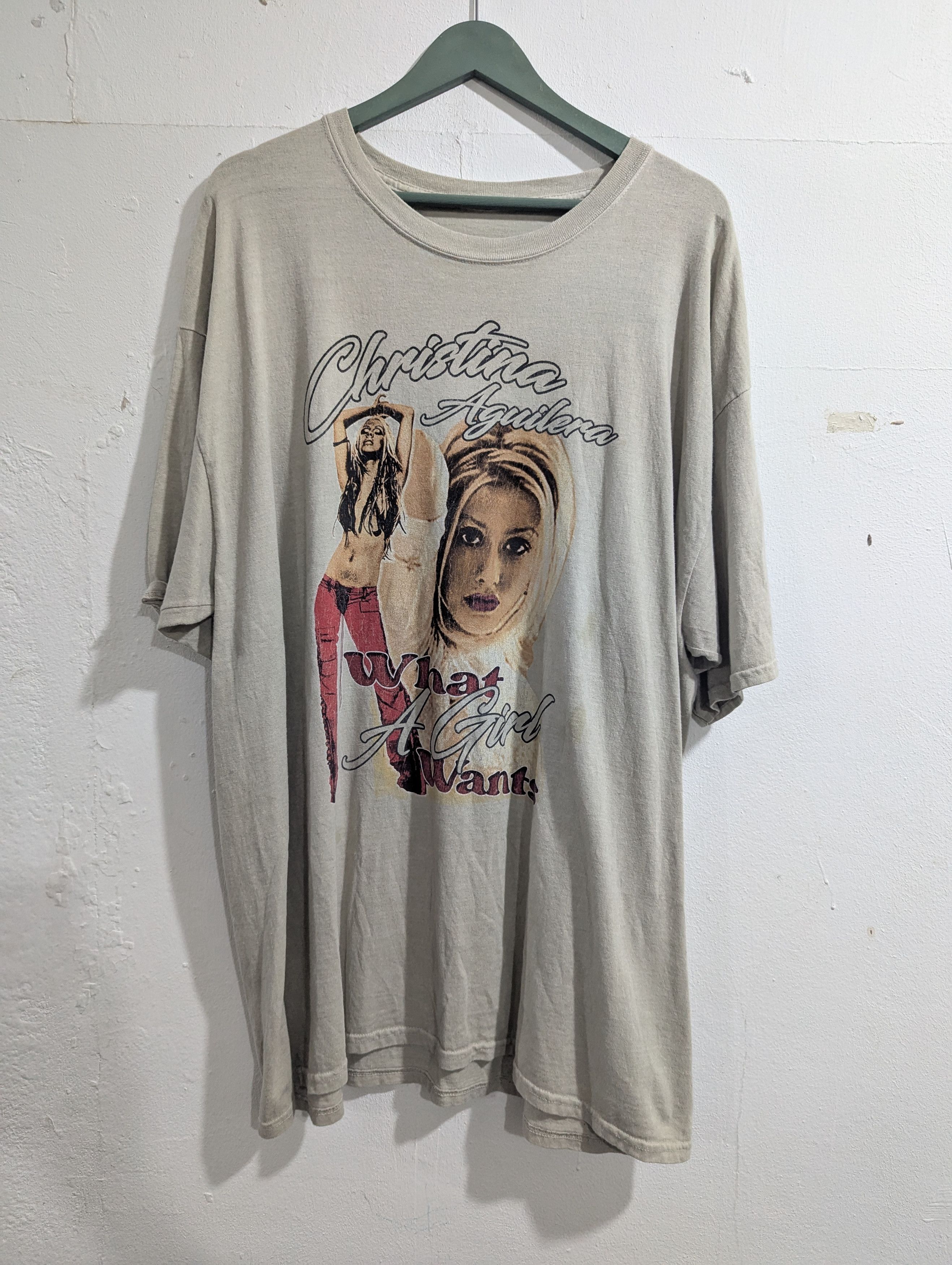 Vintage Christina Aguilera Size US XL / EU 56 / 4 - 1 Thumbnail