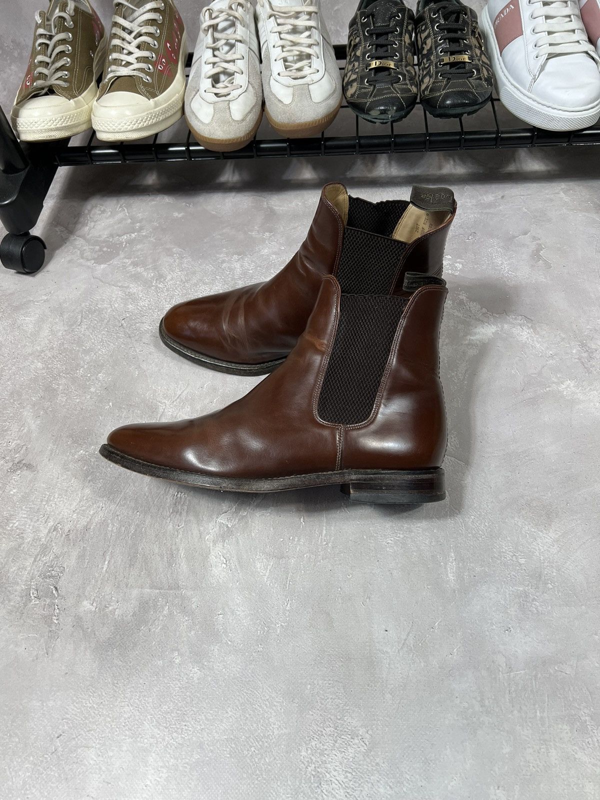 Vintage Vintage Loake Leather Chelsea Boot Size US 9 / EU 42 - 1 Thumbnail