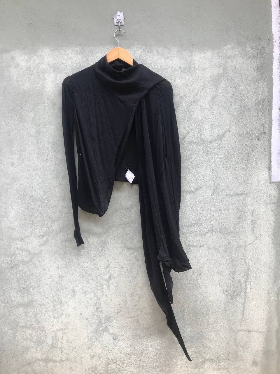 Rick Owens Rick Owens s/s05 Black Sleeve Wrap Size M / US 6-8 / IT 42-44 - 2 Thumbnail