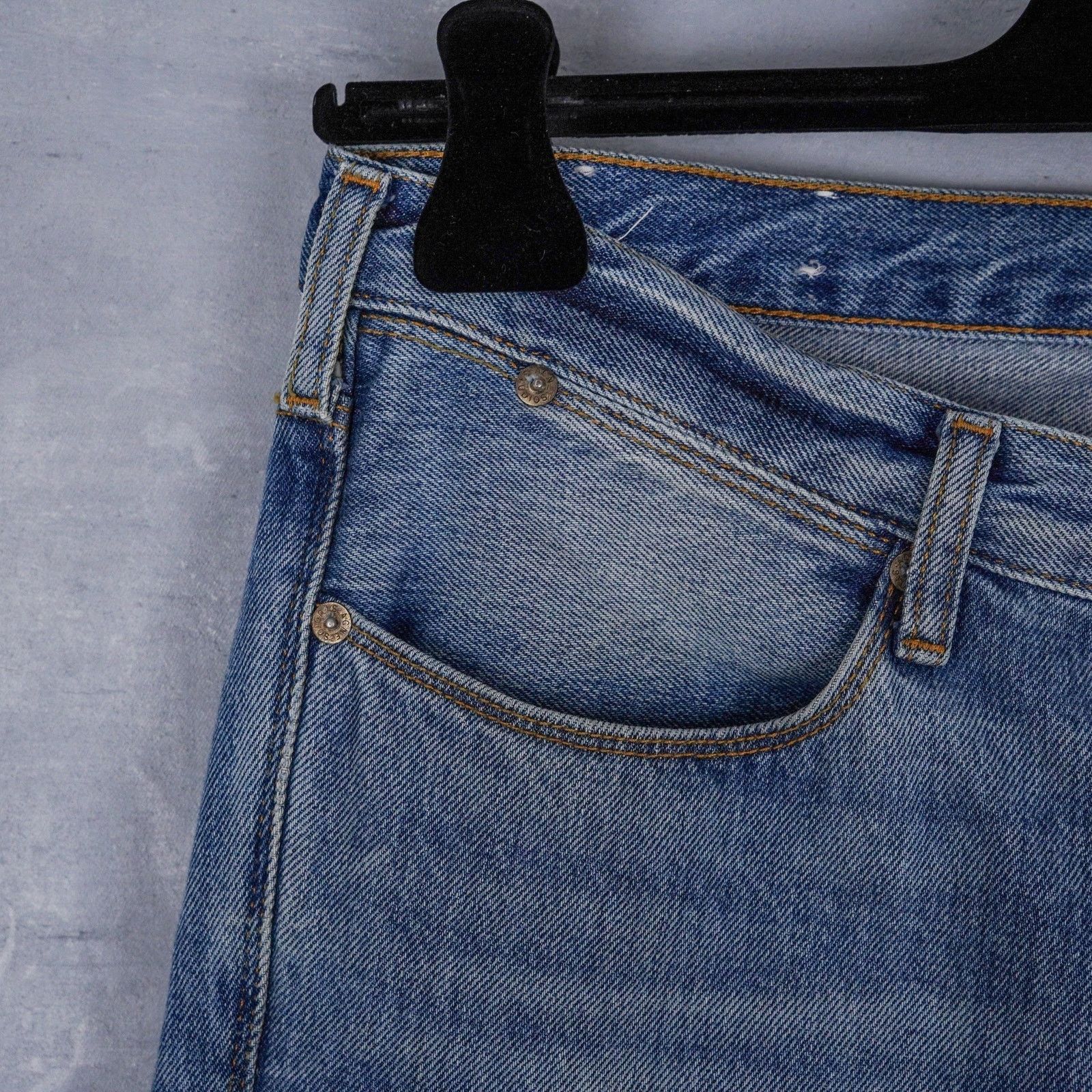 Acne Studios Acne studios max light vintage faded blue denim jeans pants Size US 32 / EU 48 - 6 Thumbnail