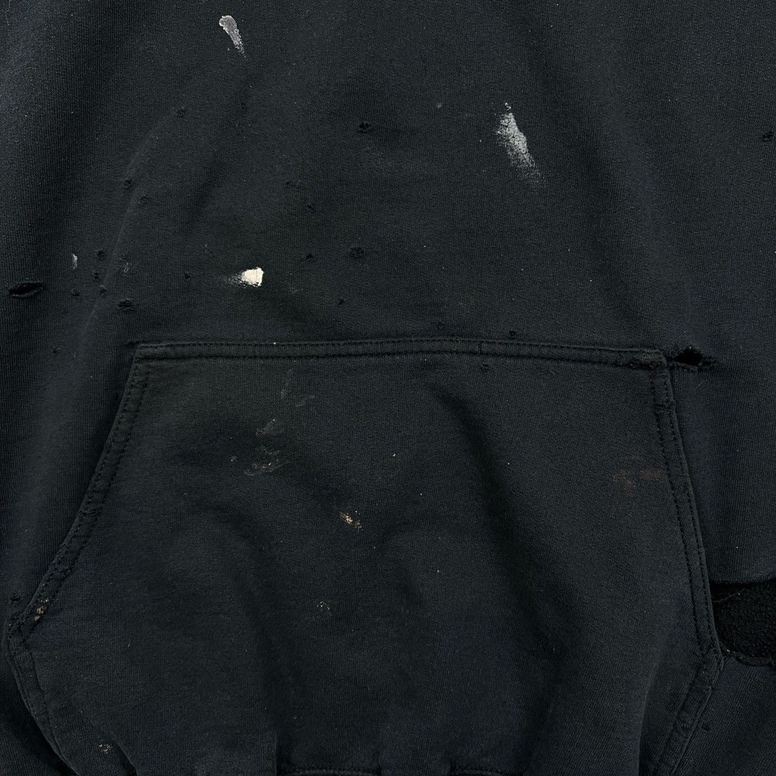 Harley Davidson × Vintage Vintage Harley Davidson Hoodie Eagle Distressed Thrashed Size US XL / EU 56 / 4 - 3 Thumbnail