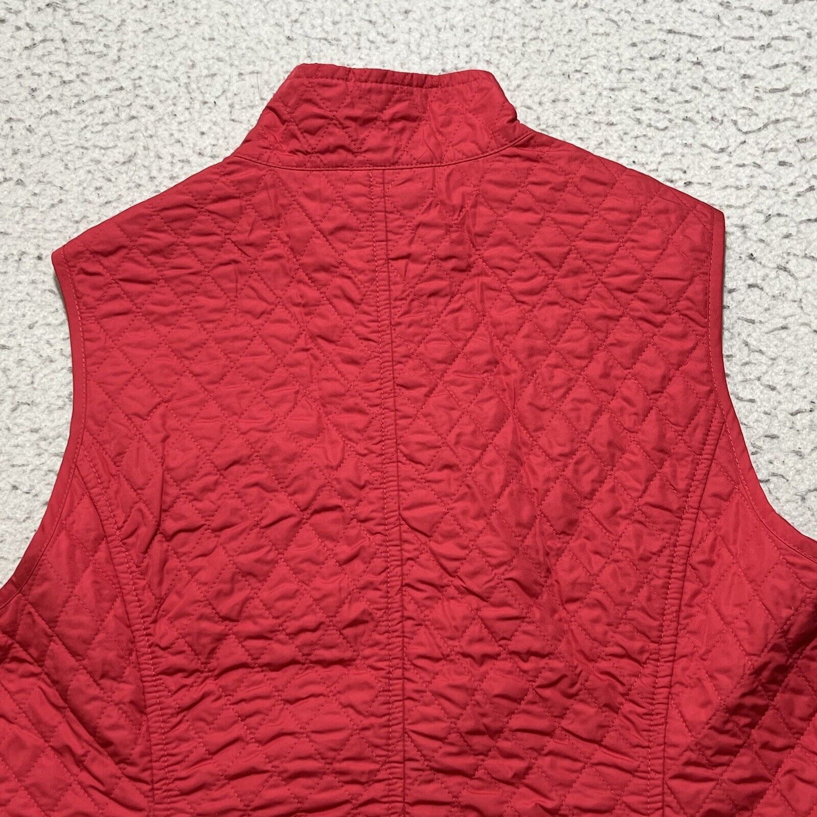 Other Talbots Quilted Full Zip Vest Lightweight Hot Pink Jacket Size S / US 4 / IT 40 - 10 Thumbnail